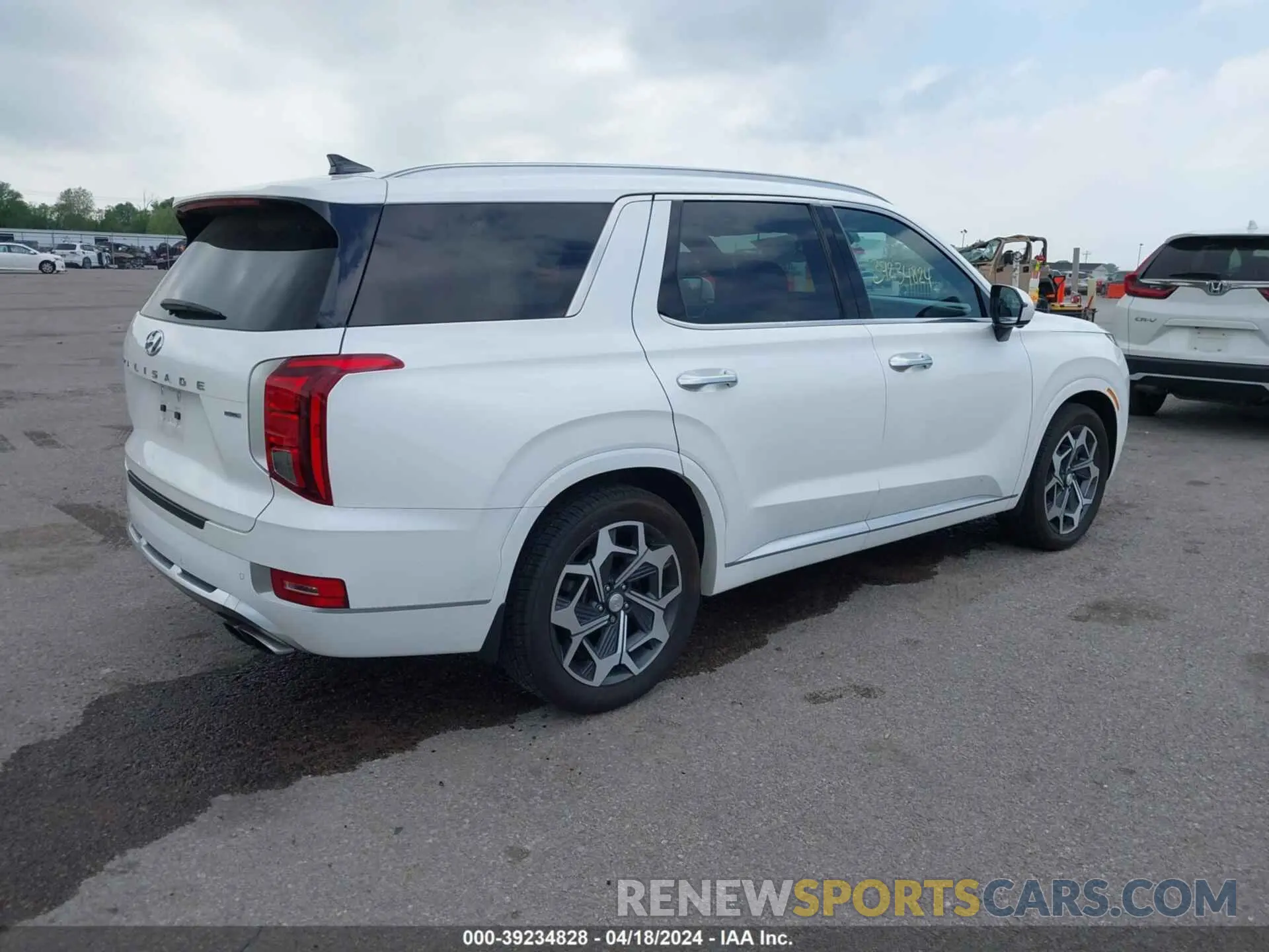 4 Фотография поврежденного автомобиля KM8R7DHEXMU309978 HYUNDAI PALISADE 2021