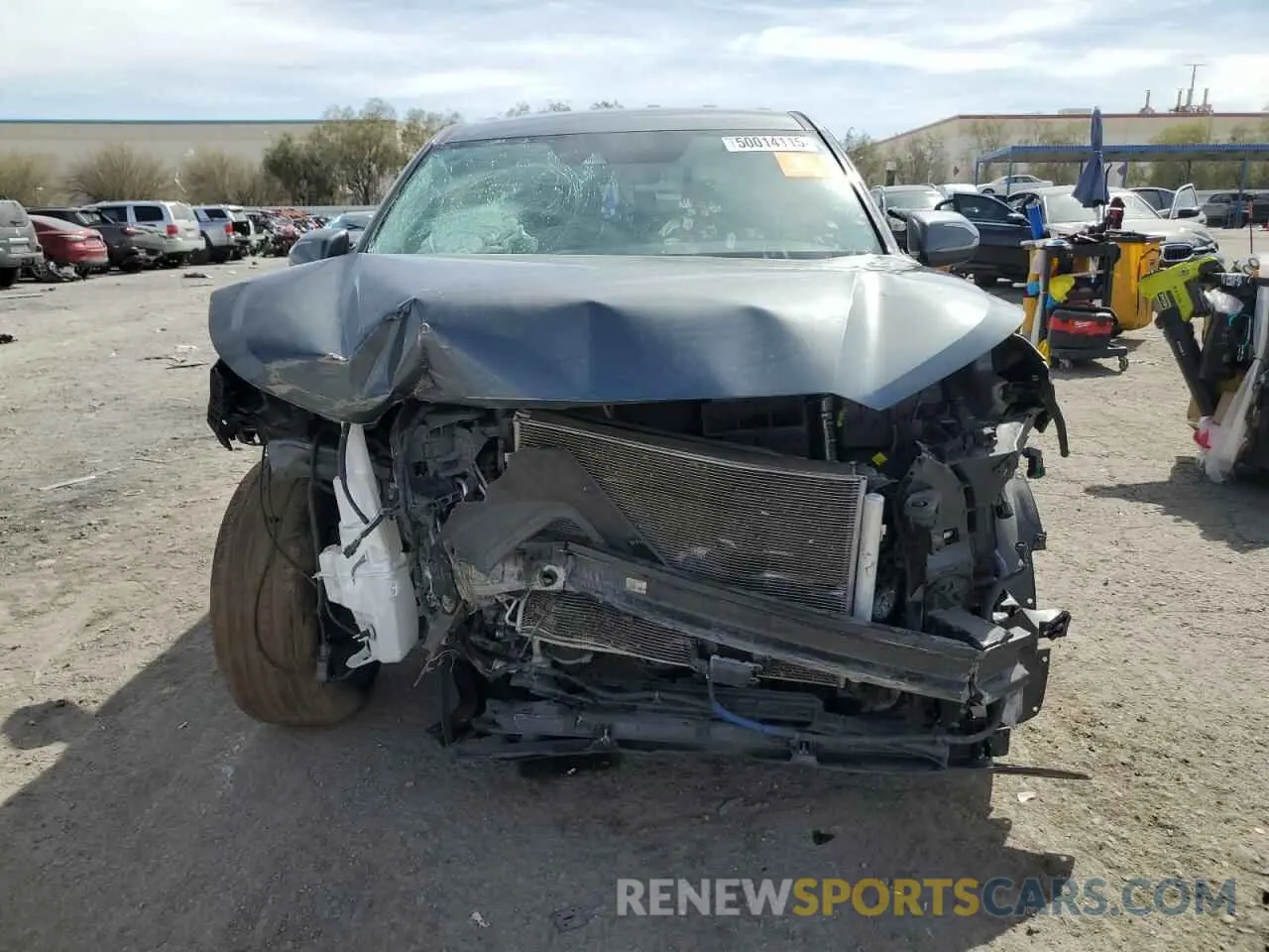 5 Photograph of a damaged car KM8R14HE7NU458349 HYUNDAI PALISADE 2022