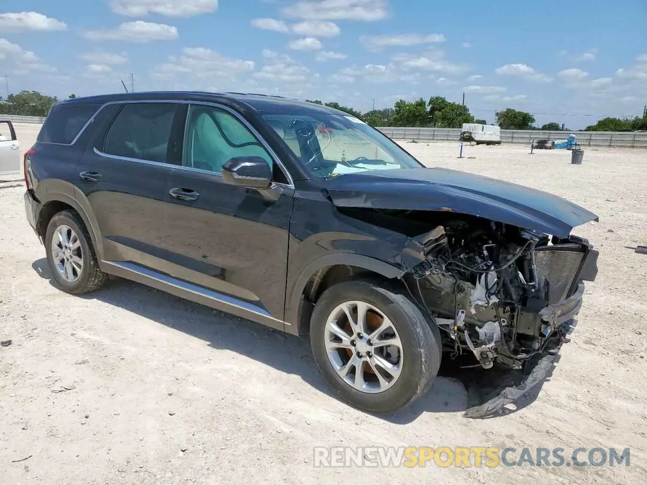 4 Фотография поврежденного автомобиля KM8R1DHE0NU362160 HYUNDAI PALISADE 2022