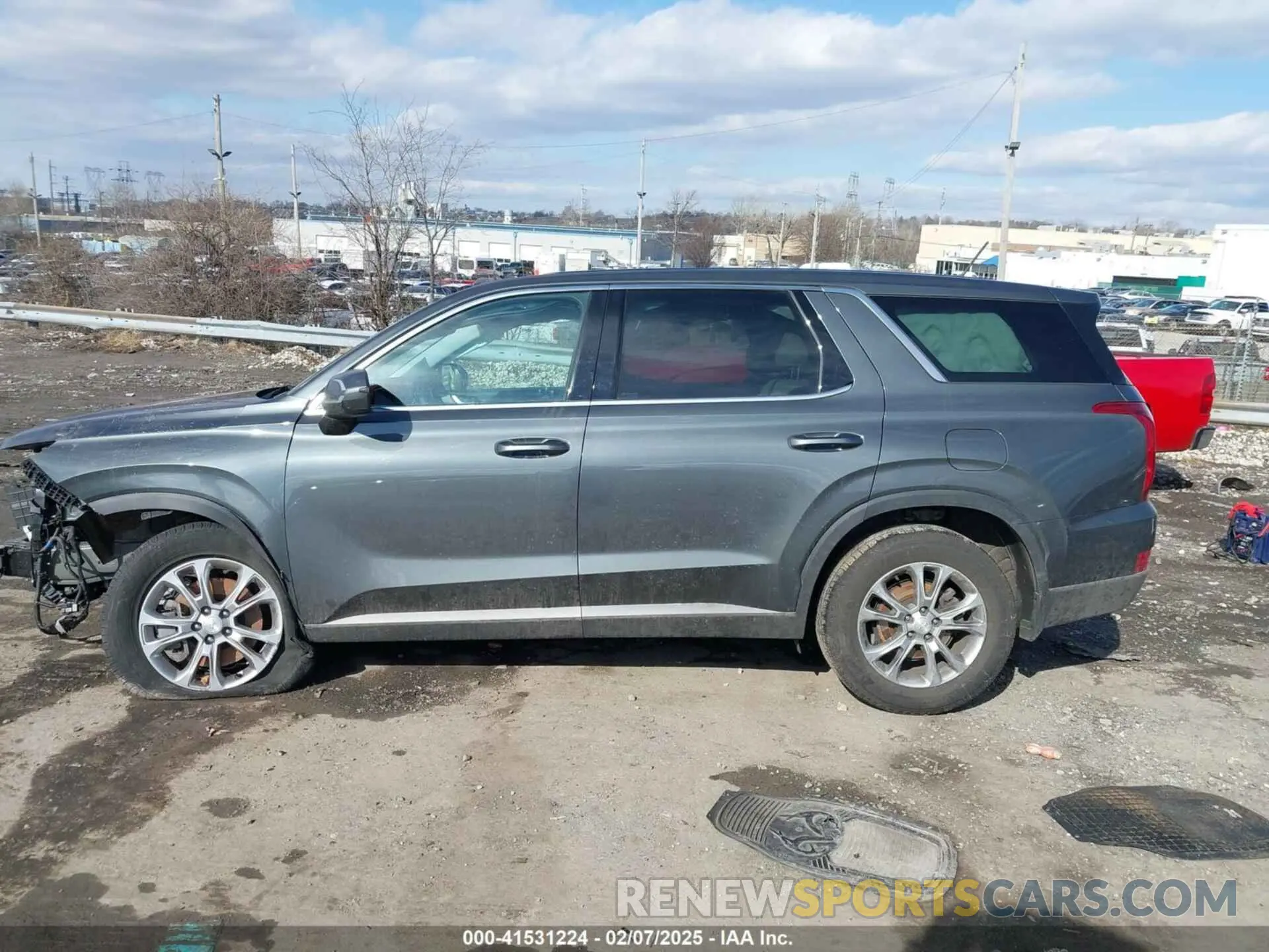 15 Photograph of a damaged car KM8R1DHE3NU449230 HYUNDAI PALISADE 2022