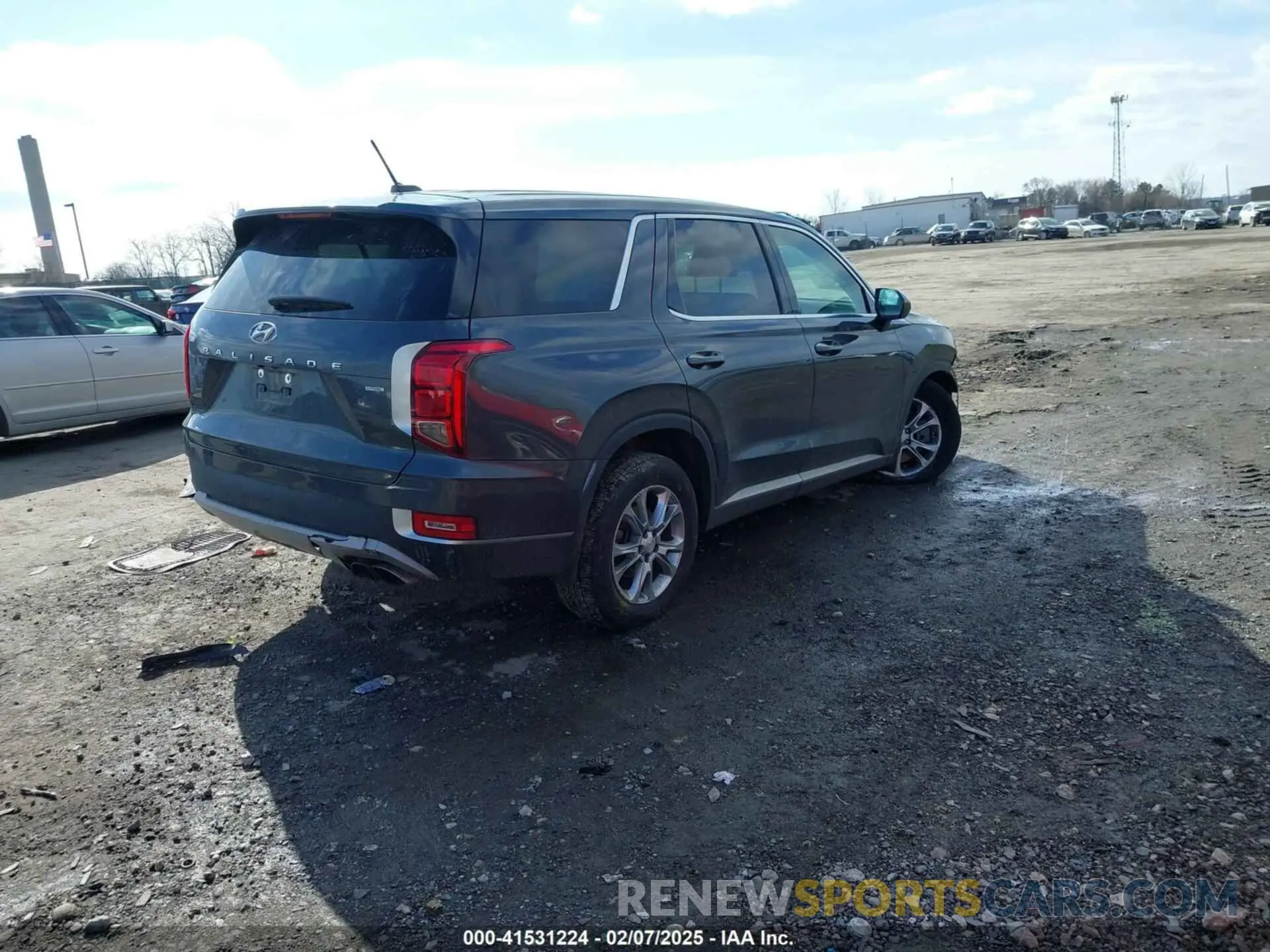 4 Photograph of a damaged car KM8R1DHE3NU449230 HYUNDAI PALISADE 2022