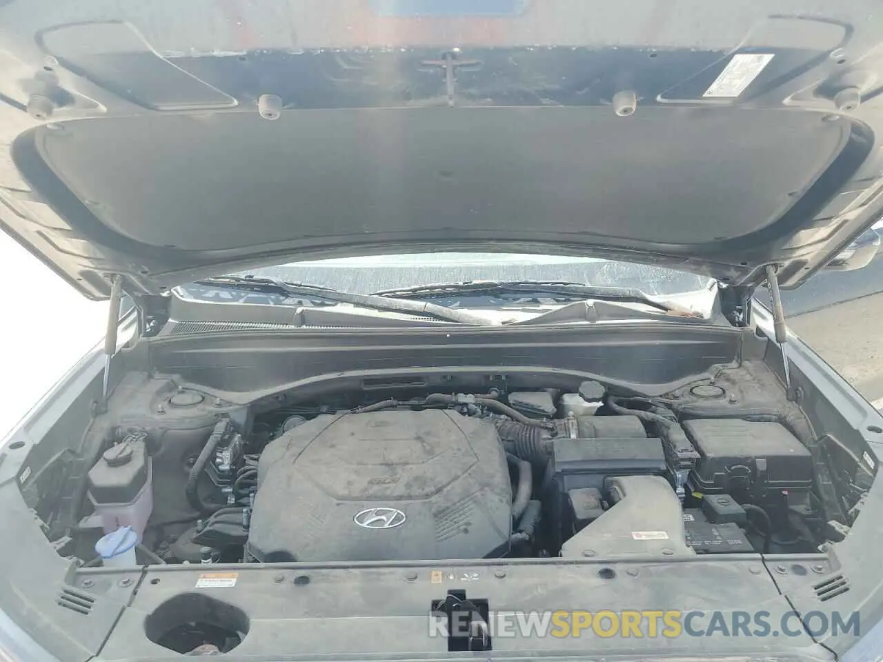 12 Фотография поврежденного автомобиля KM8R1DHE8NU387565 HYUNDAI PALISADE 2022
