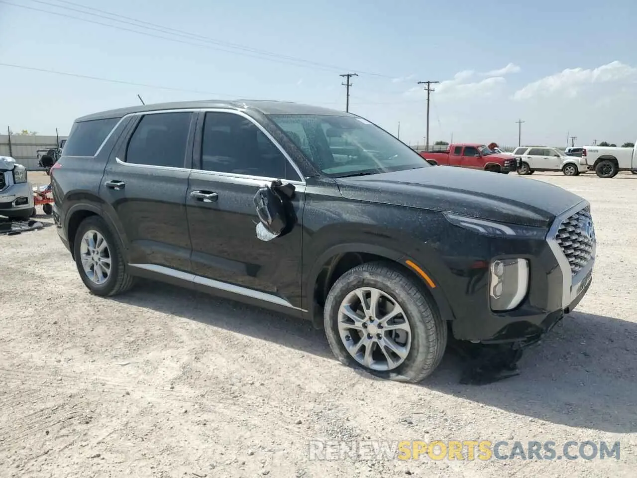 4 Фотография поврежденного автомобиля KM8R1DHE8NU387565 HYUNDAI PALISADE 2022