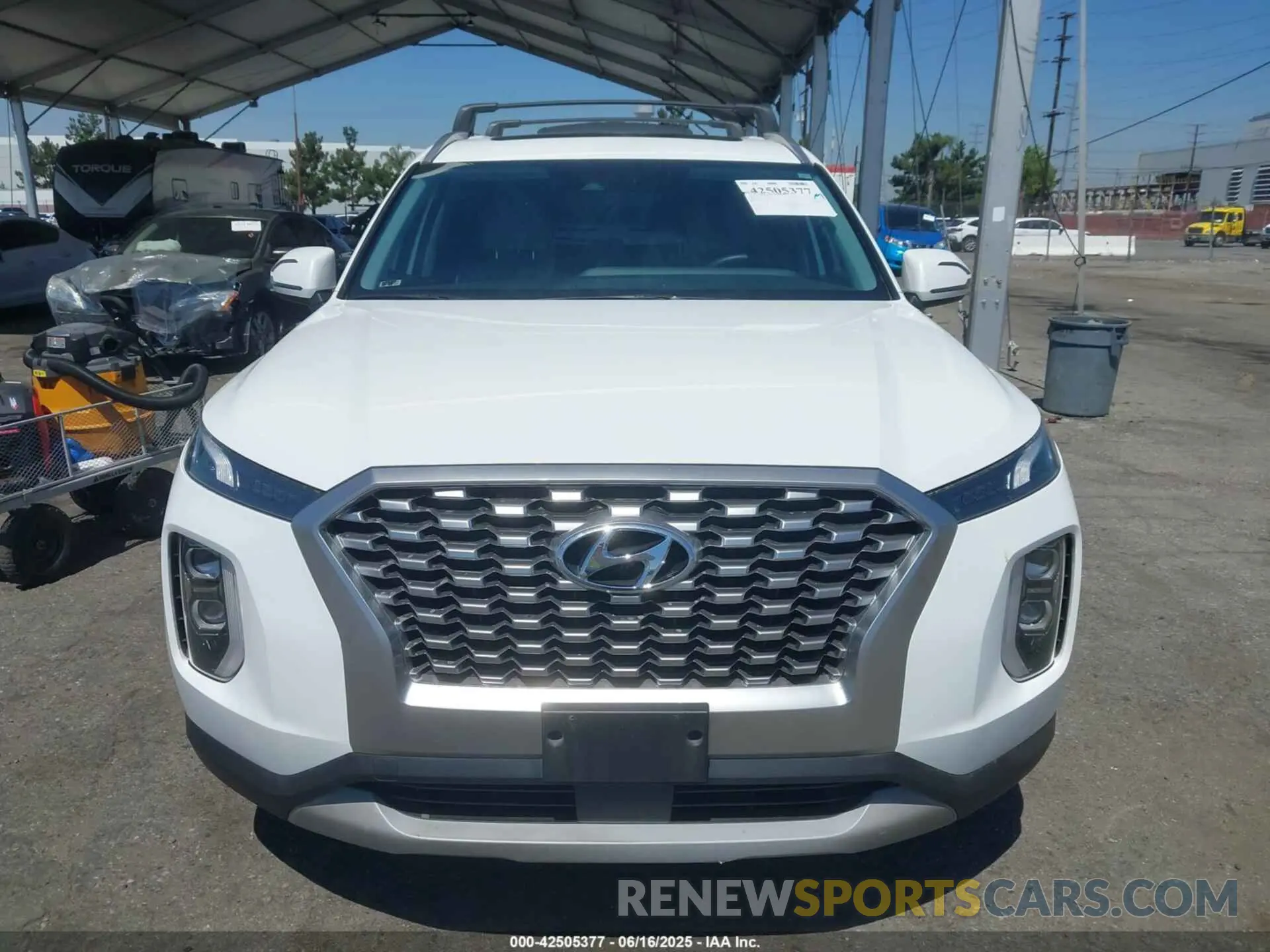 12 Photograph of a damaged car KM8R24HE5NU378898 HYUNDAI PALISADE 2022