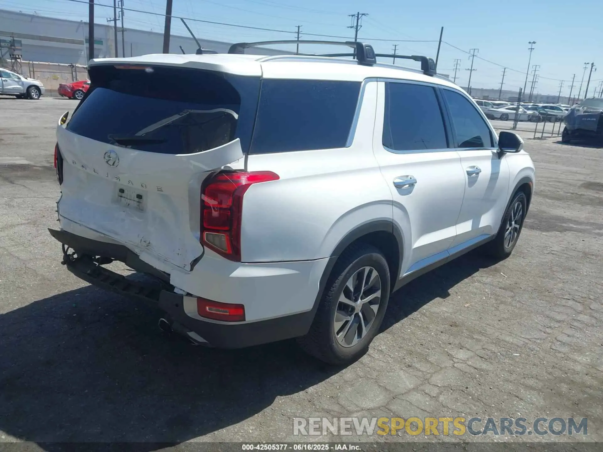4 Photograph of a damaged car KM8R24HE5NU378898 HYUNDAI PALISADE 2022