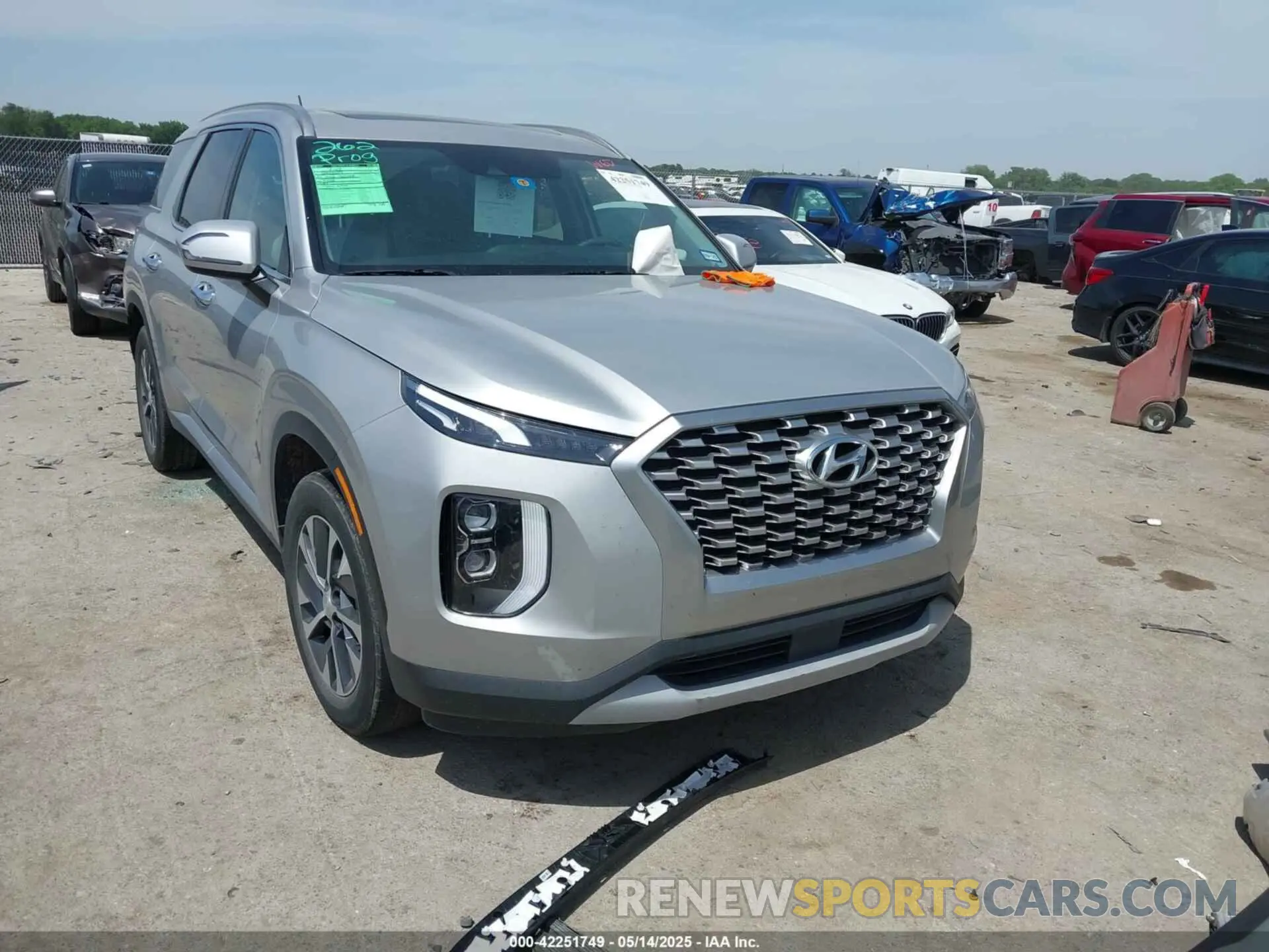 1 Фотография поврежденного автомобиля KM8R24HE9NU347959 HYUNDAI PALISADE 2022