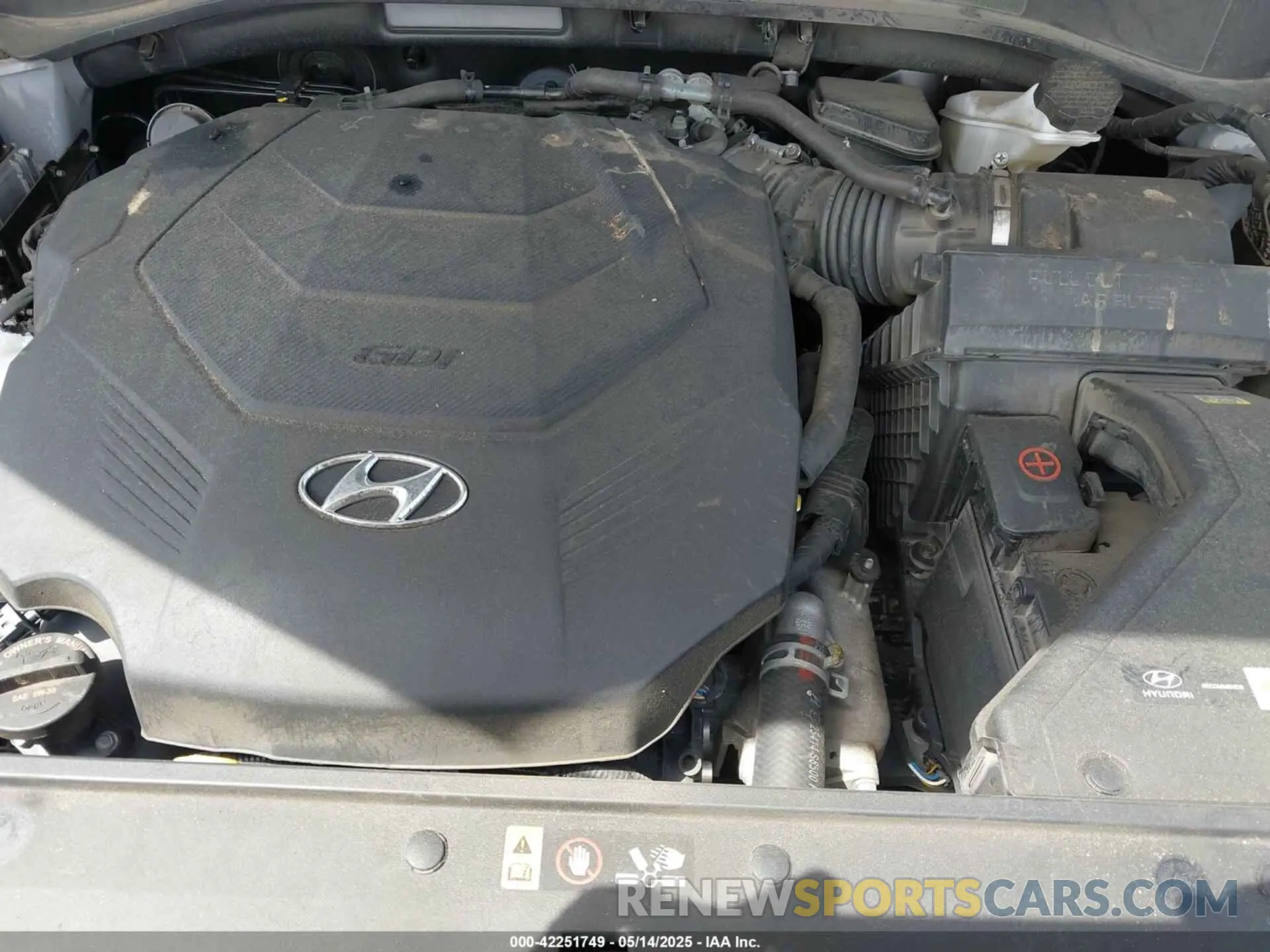 10 Фотография поврежденного автомобиля KM8R24HE9NU347959 HYUNDAI PALISADE 2022