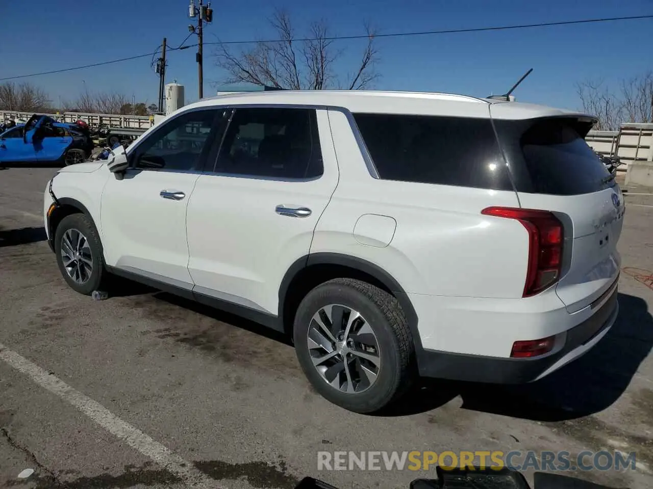 2 Photograph of a damaged car KM8R2DHE3NU385171 HYUNDAI PALISADE 2022