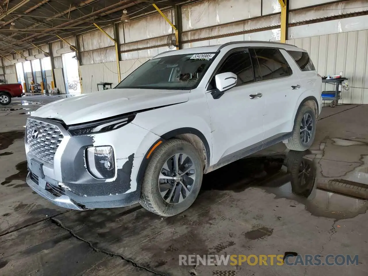 1 Фотография поврежденного автомобиля KM8R2DHE7NU385237 HYUNDAI PALISADE 2022