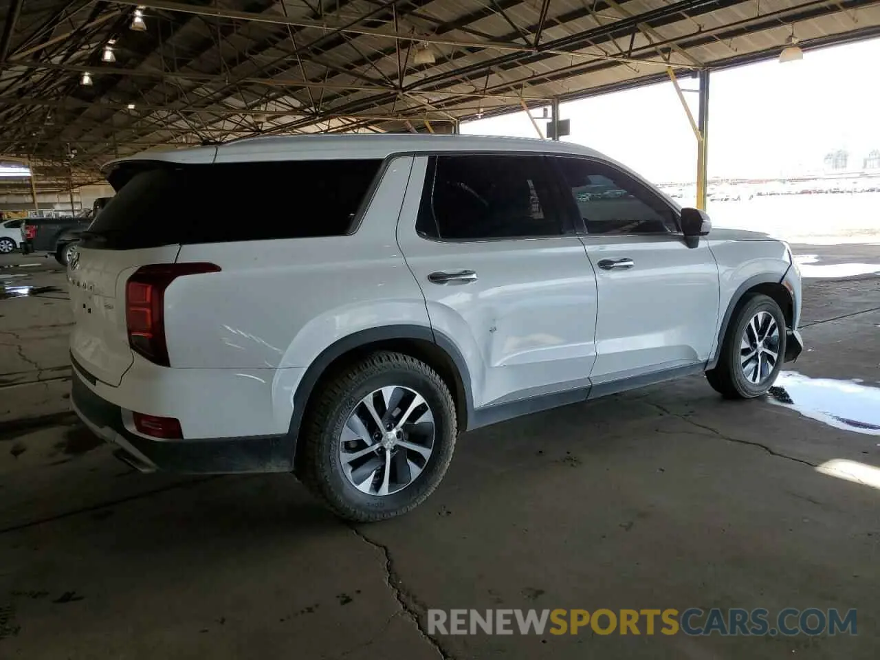 3 Фотография поврежденного автомобиля KM8R2DHE7NU385237 HYUNDAI PALISADE 2022