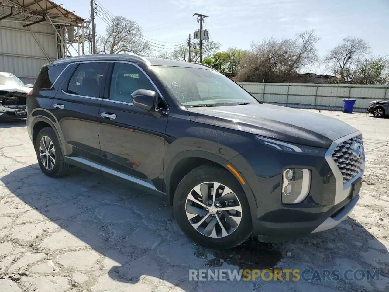 4 Фотография поврежденного автомобиля KM8R2DHE8NU464299 HYUNDAI PALISADE 2022