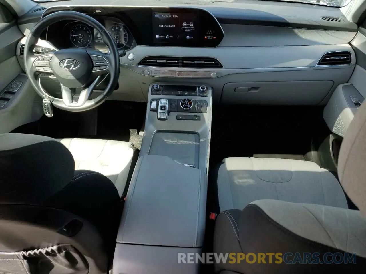 8 Фотография поврежденного автомобиля KM8R2DHE8NU464299 HYUNDAI PALISADE 2022