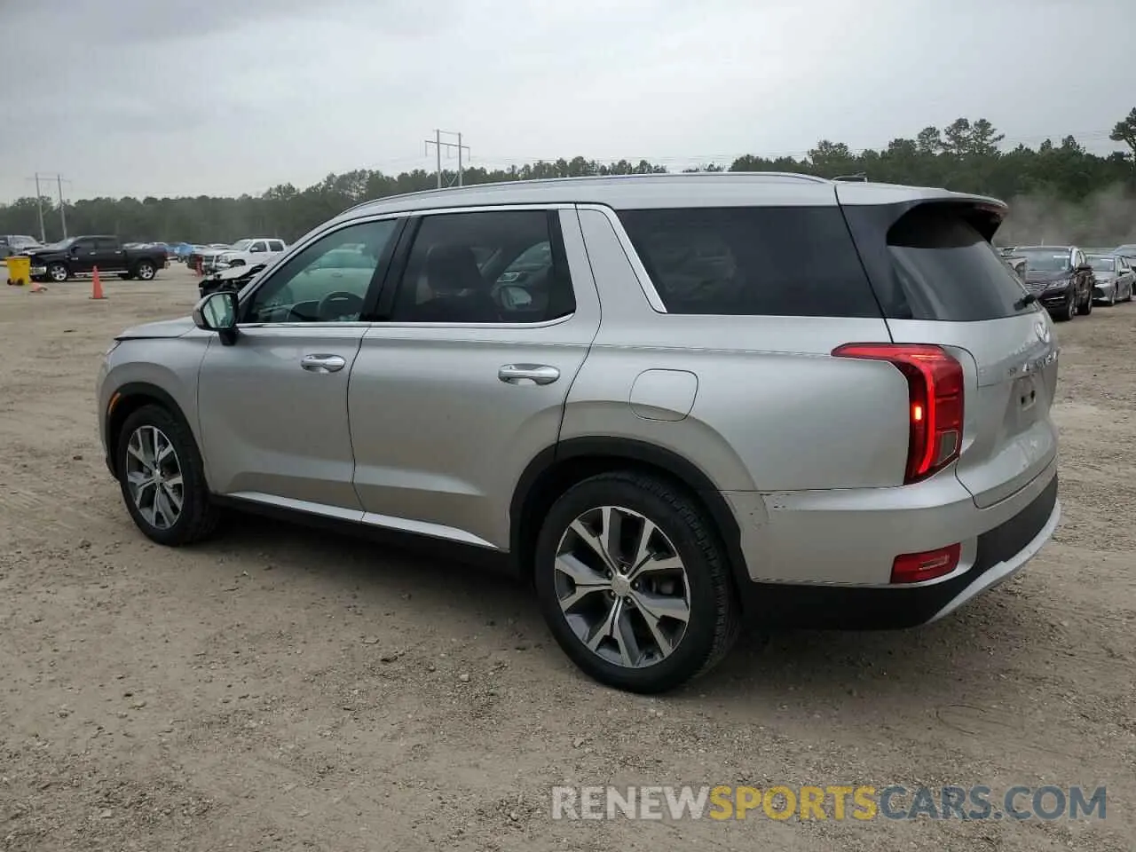 2 Photograph of a damaged car KM8R34HE4NU405828 HYUNDAI PALISADE 2022