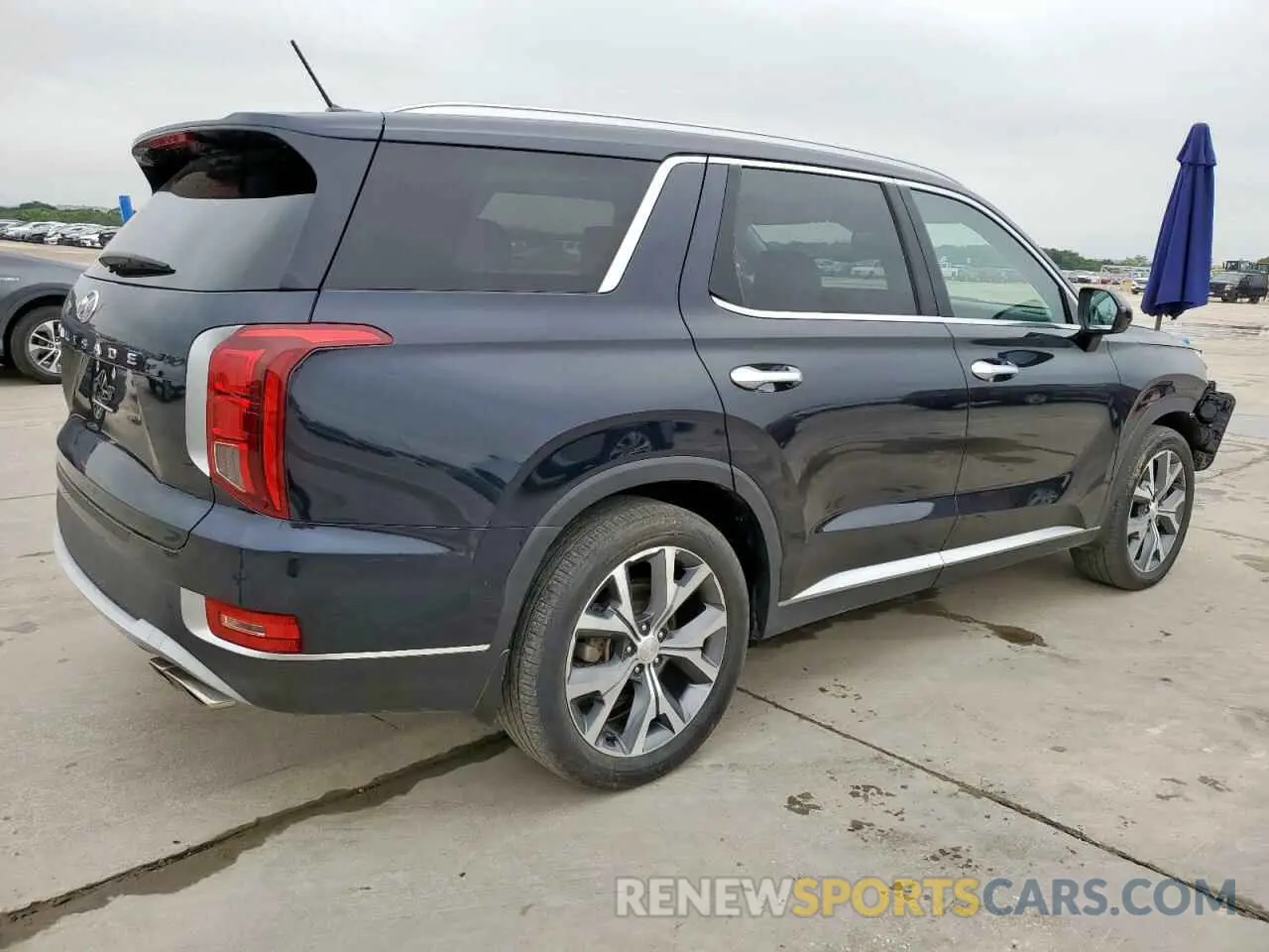3 Photograph of a damaged car KM8R34HE4NU429501 HYUNDAI PALISADE 2022