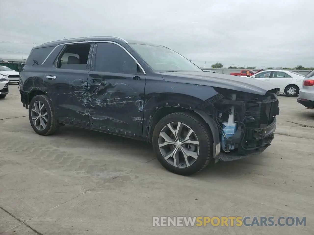 4 Фотография поврежденного автомобиля KM8R34HE5NU376971 HYUNDAI PALISADE 2022