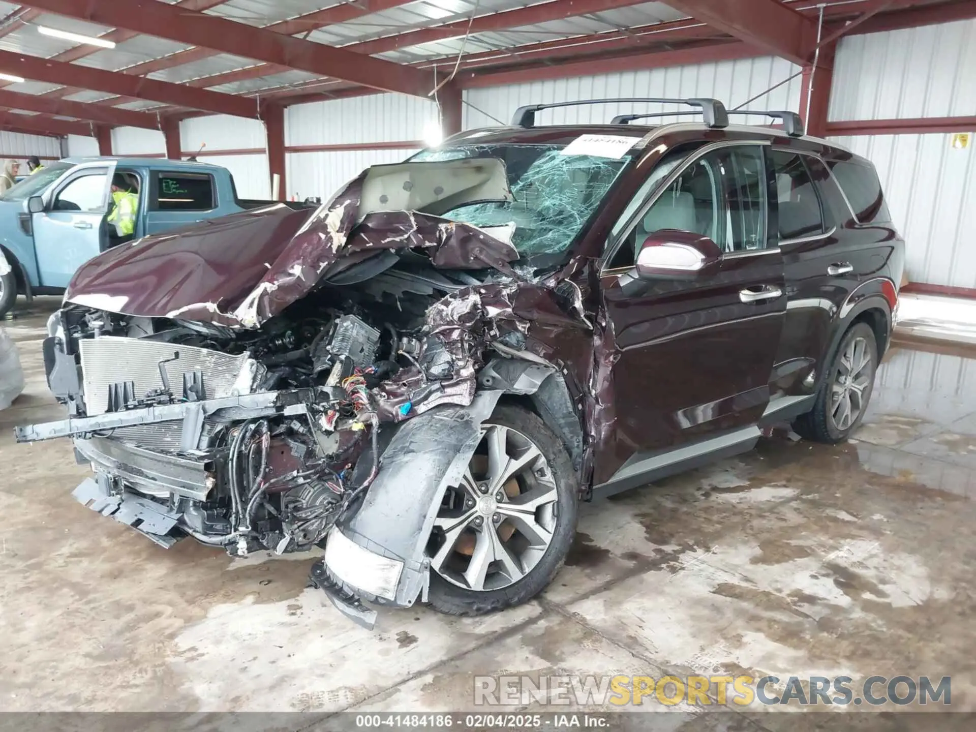 2 Photograph of a damaged car KM8R34HE8NU402642 HYUNDAI PALISADE 2022