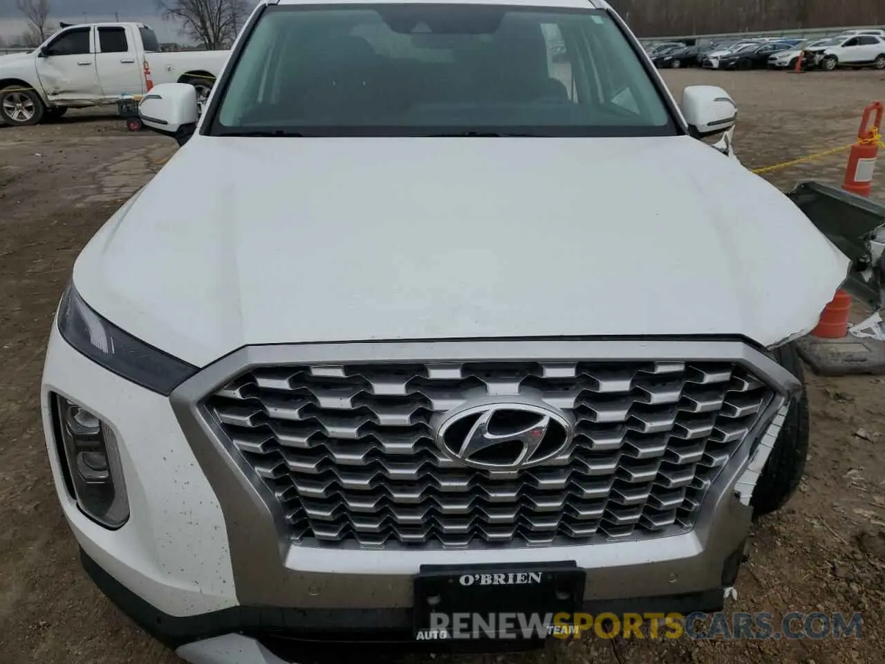 13 Photograph of a damaged car KM8R3DHE0NU385612 HYUNDAI PALISADE 2022