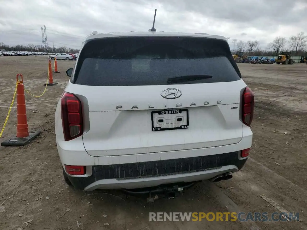 6 Photograph of a damaged car KM8R3DHE0NU385612 HYUNDAI PALISADE 2022