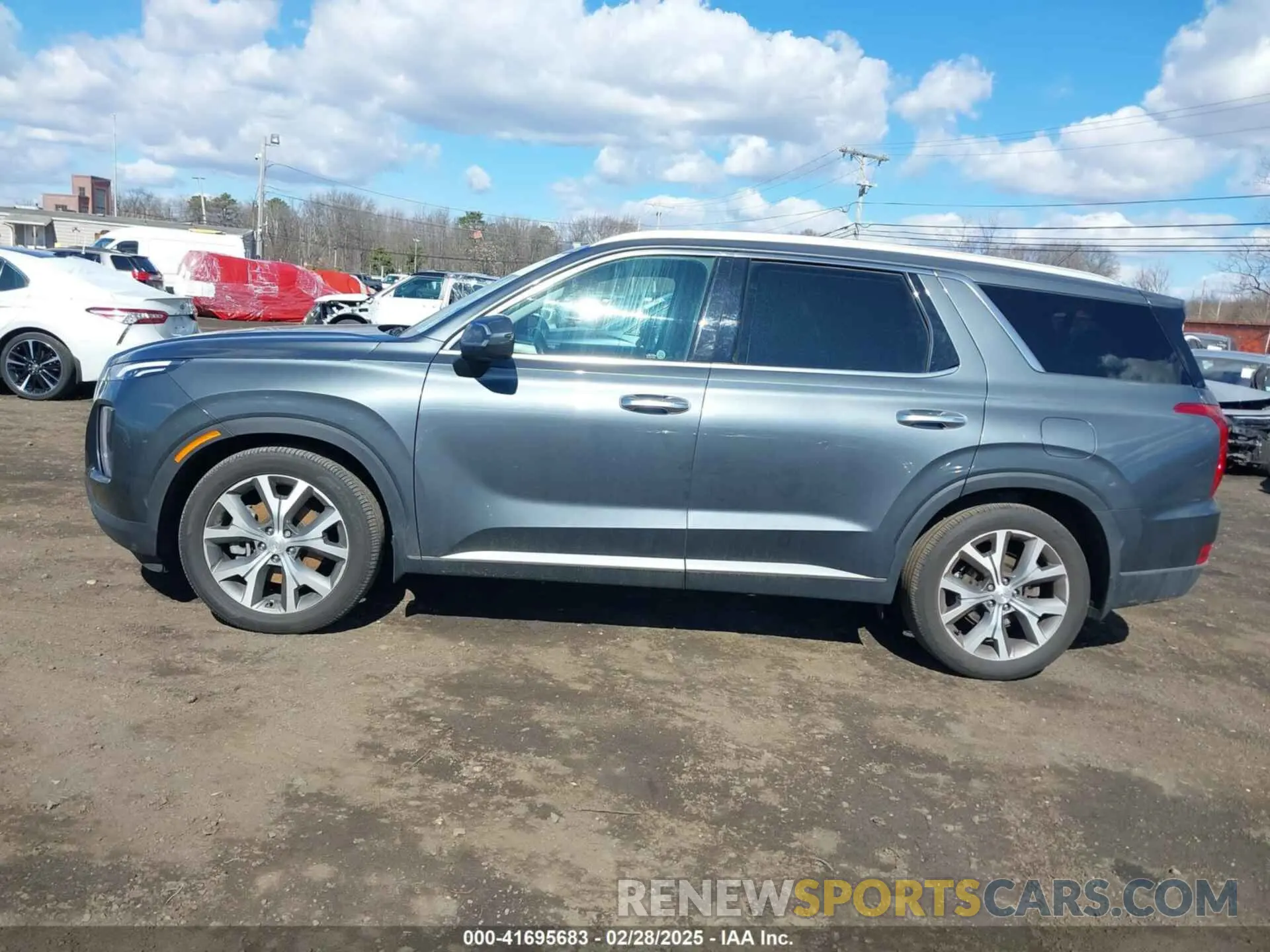 14 Photograph of a damaged car KM8R3DHE2NU358654 HYUNDAI PALISADE 2022