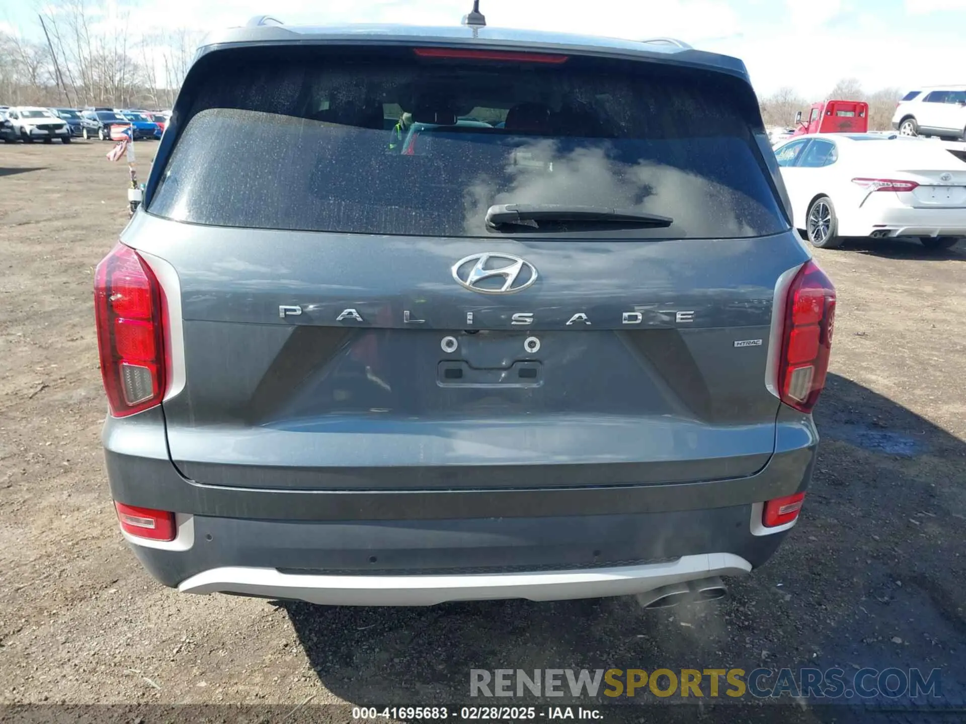 16 Photograph of a damaged car KM8R3DHE2NU358654 HYUNDAI PALISADE 2022