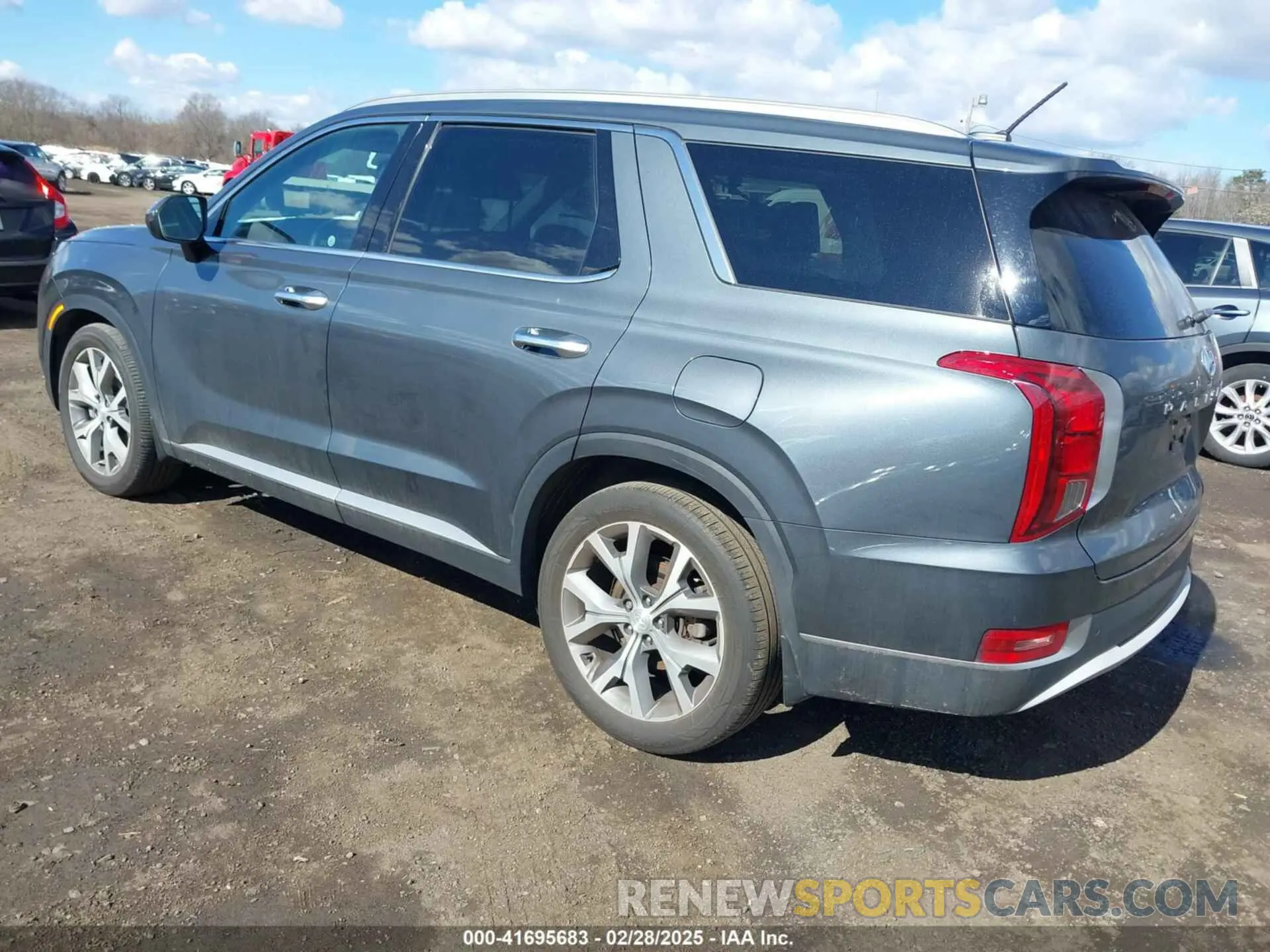 3 Photograph of a damaged car KM8R3DHE2NU358654 HYUNDAI PALISADE 2022