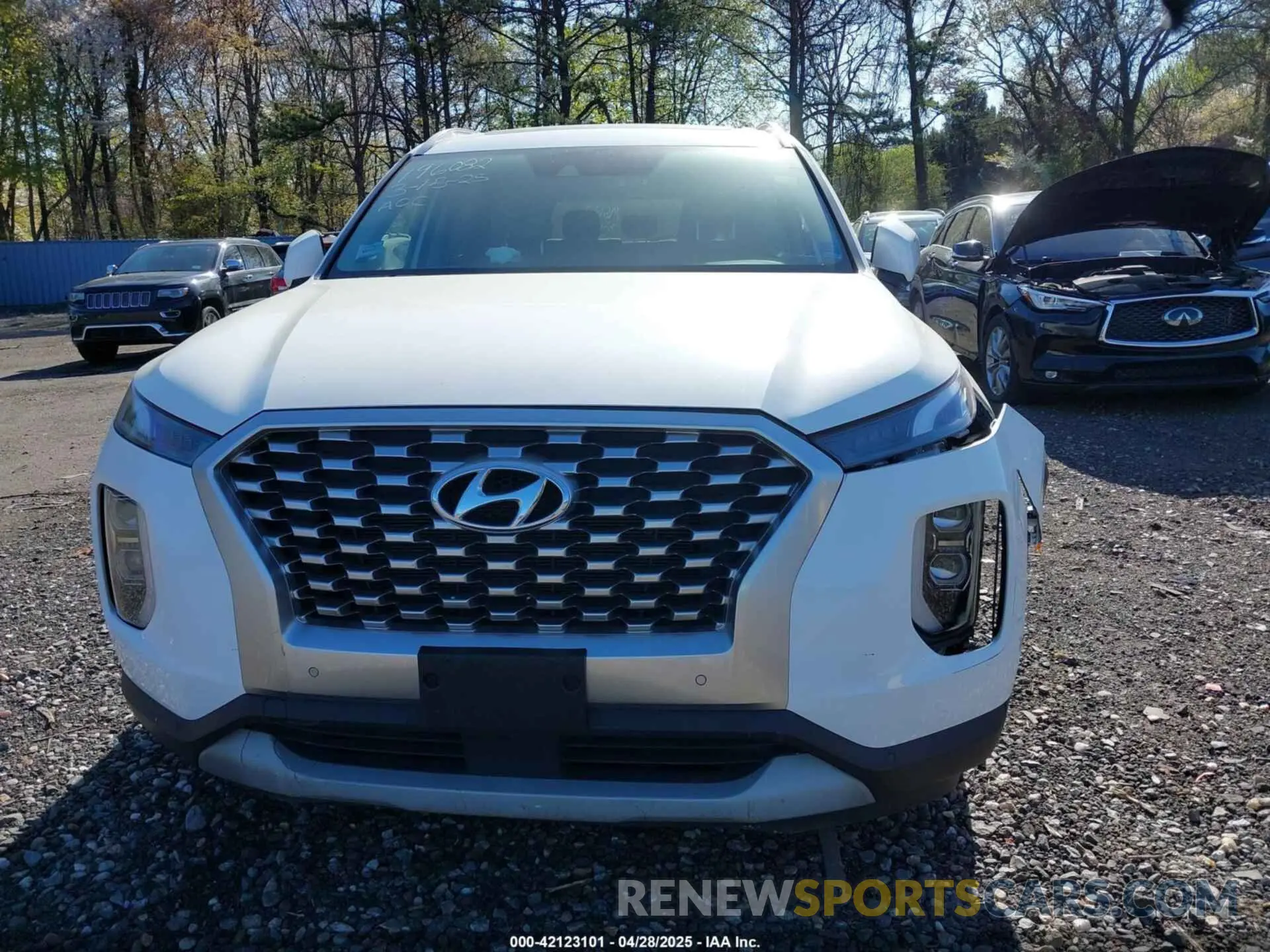 12 Photograph of a damaged car KM8R3DHE3NU362227 HYUNDAI PALISADE 2022