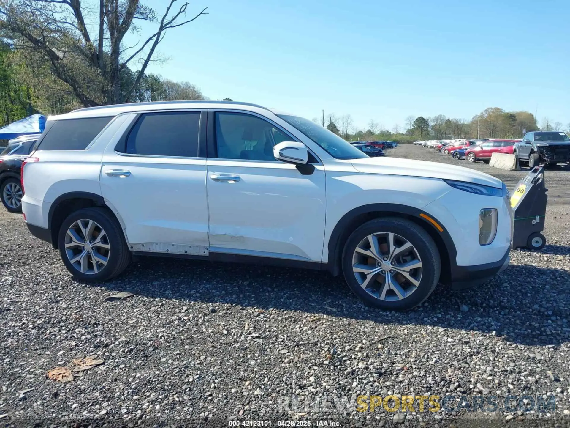 13 Photograph of a damaged car KM8R3DHE3NU362227 HYUNDAI PALISADE 2022