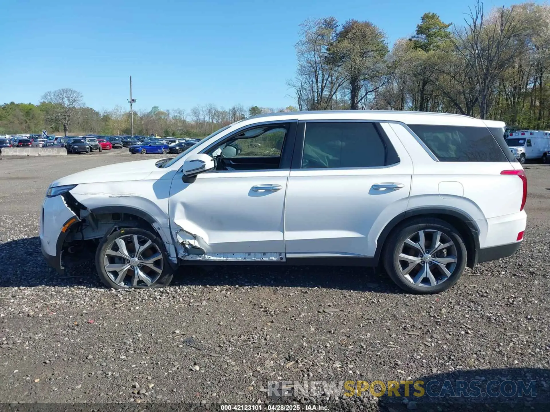 14 Photograph of a damaged car KM8R3DHE3NU362227 HYUNDAI PALISADE 2022