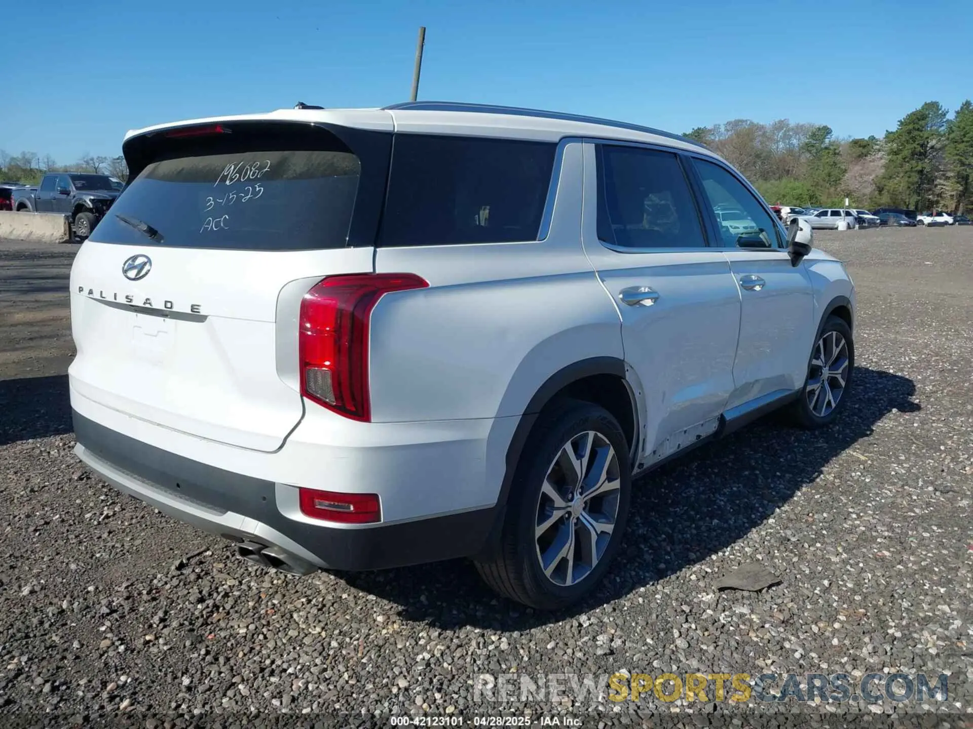 4 Photograph of a damaged car KM8R3DHE3NU362227 HYUNDAI PALISADE 2022