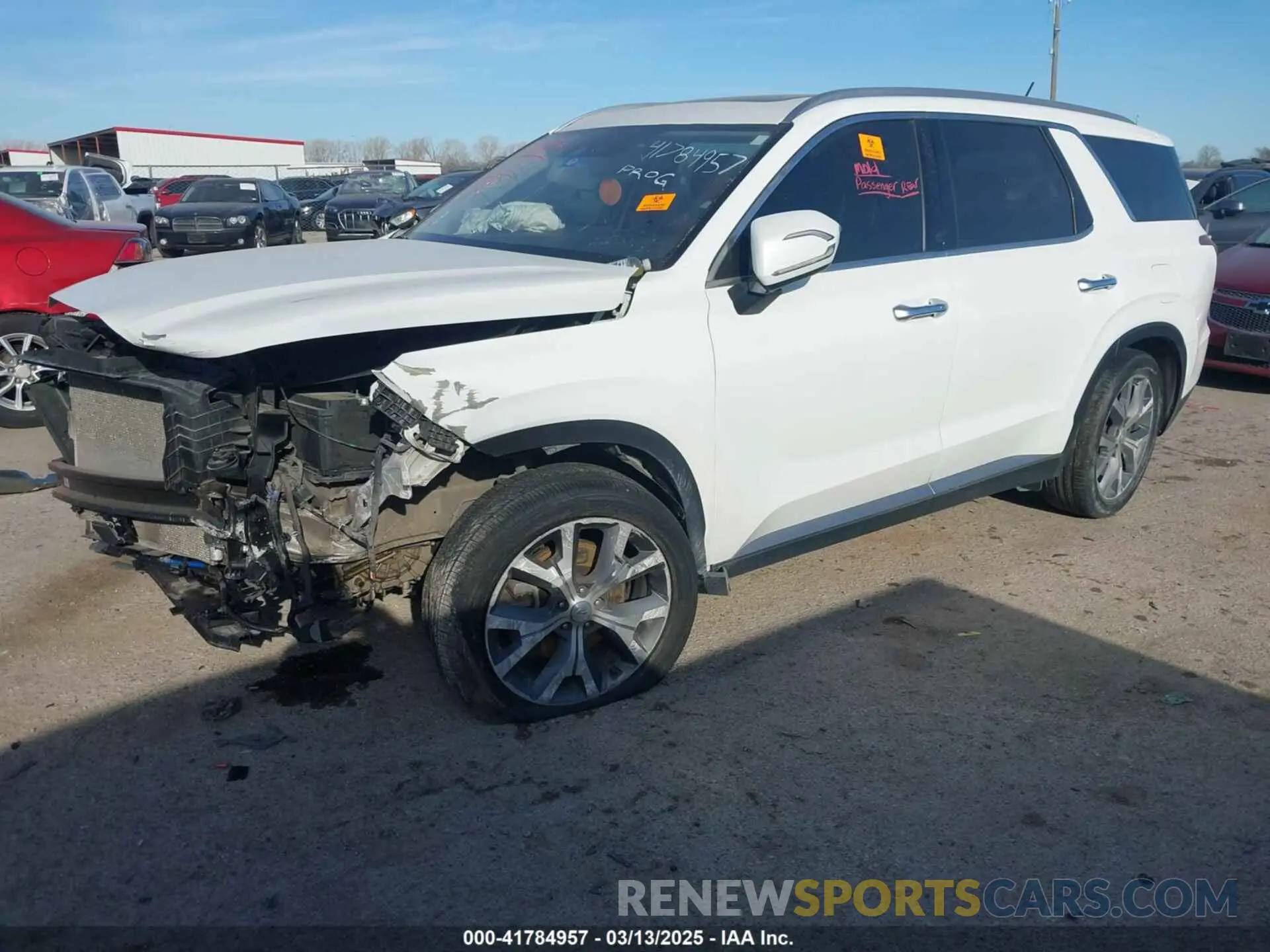 2 Фотография поврежденного автомобиля KM8R3DHE4NU351611 HYUNDAI PALISADE 2022
