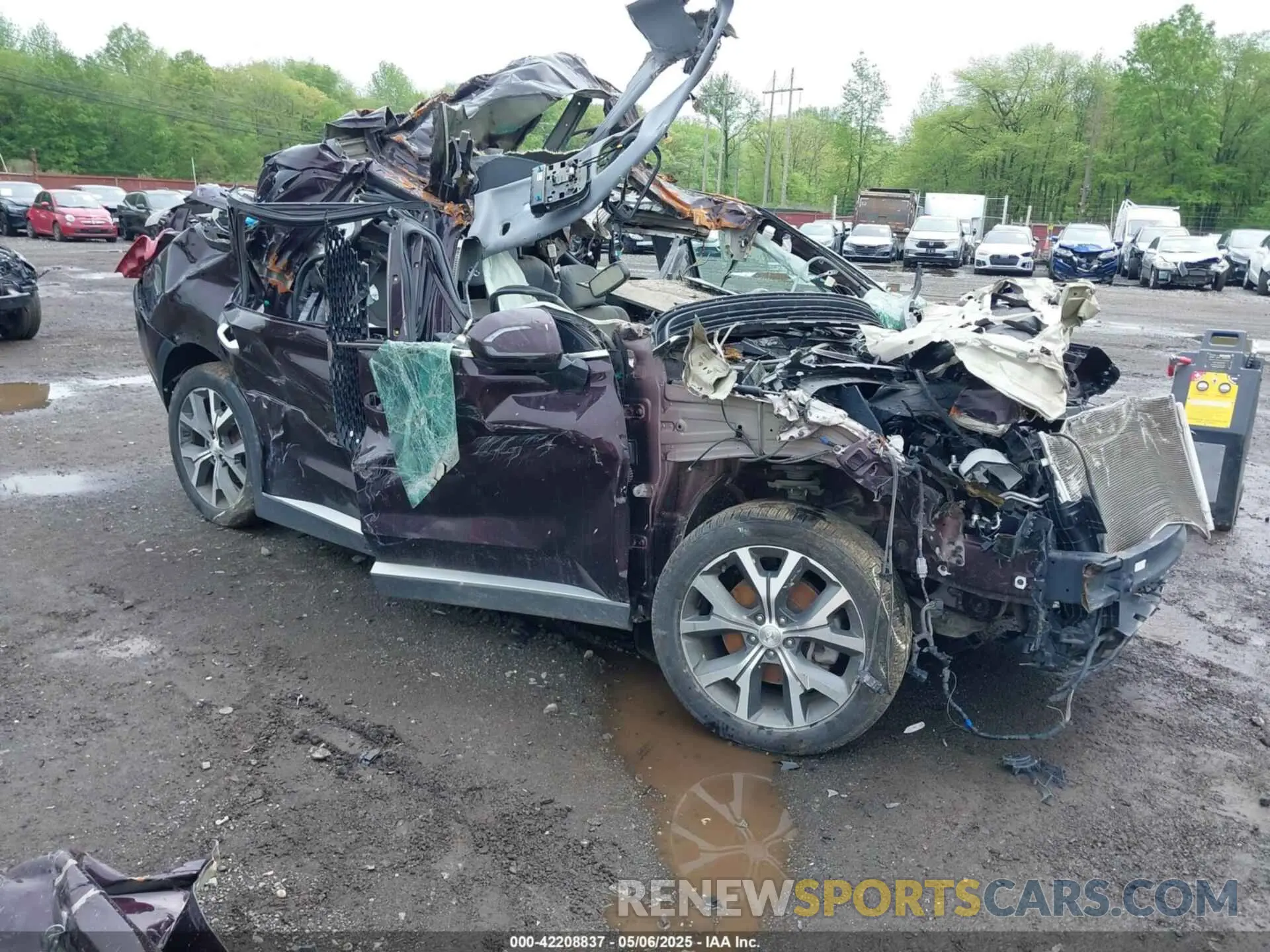 1 Фотография поврежденного автомобиля KM8R3DHE6NU379149 HYUNDAI PALISADE 2022