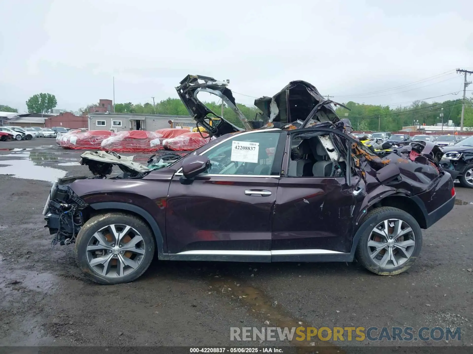 12 Фотография поврежденного автомобиля KM8R3DHE6NU379149 HYUNDAI PALISADE 2022
