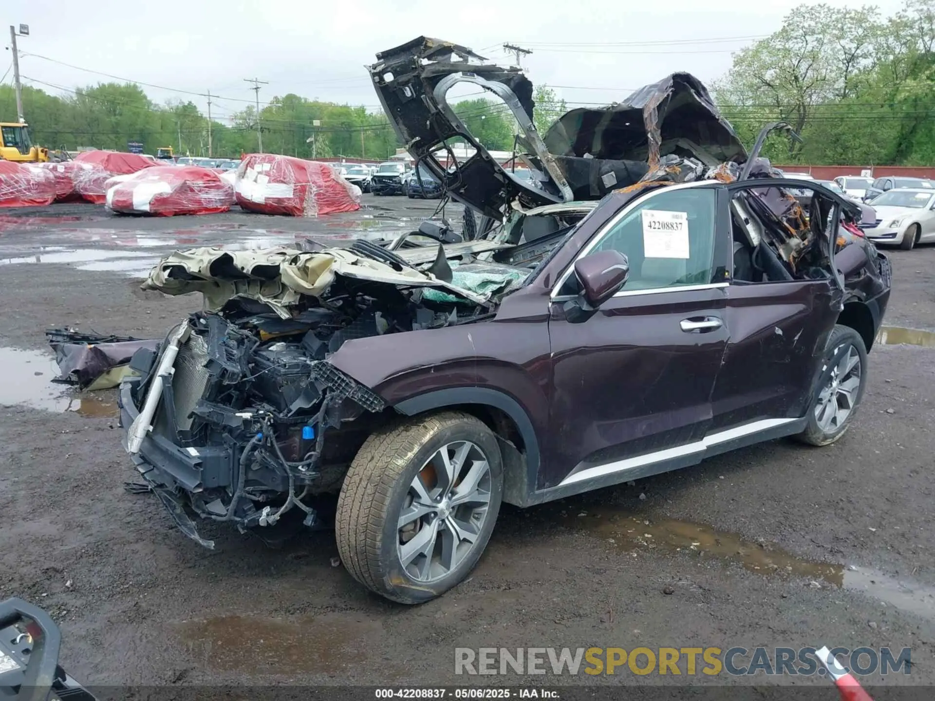 2 Фотография поврежденного автомобиля KM8R3DHE6NU379149 HYUNDAI PALISADE 2022