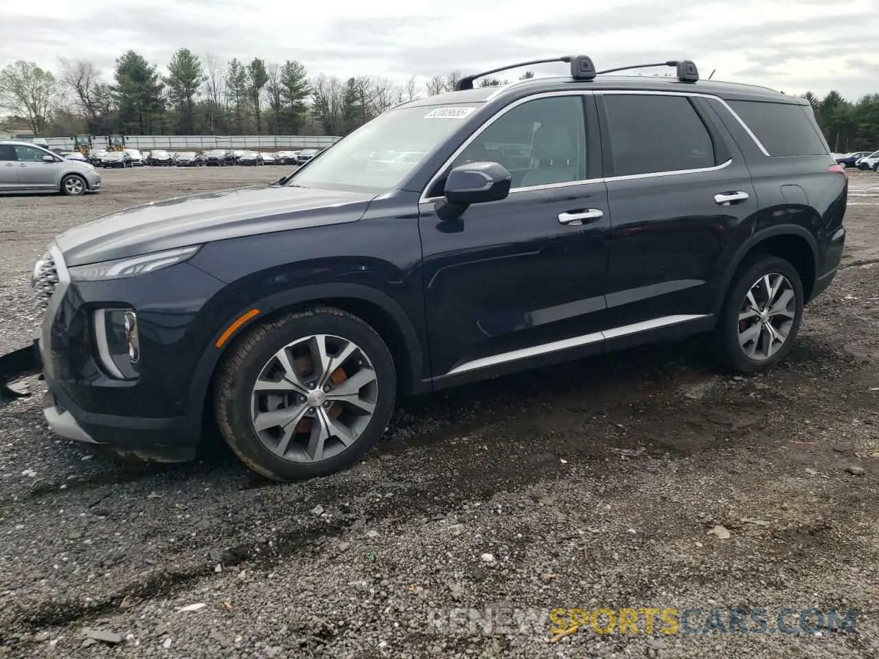 1 Photograph of a damaged car KM8R3DHE7NU402292 HYUNDAI PALISADE 2022