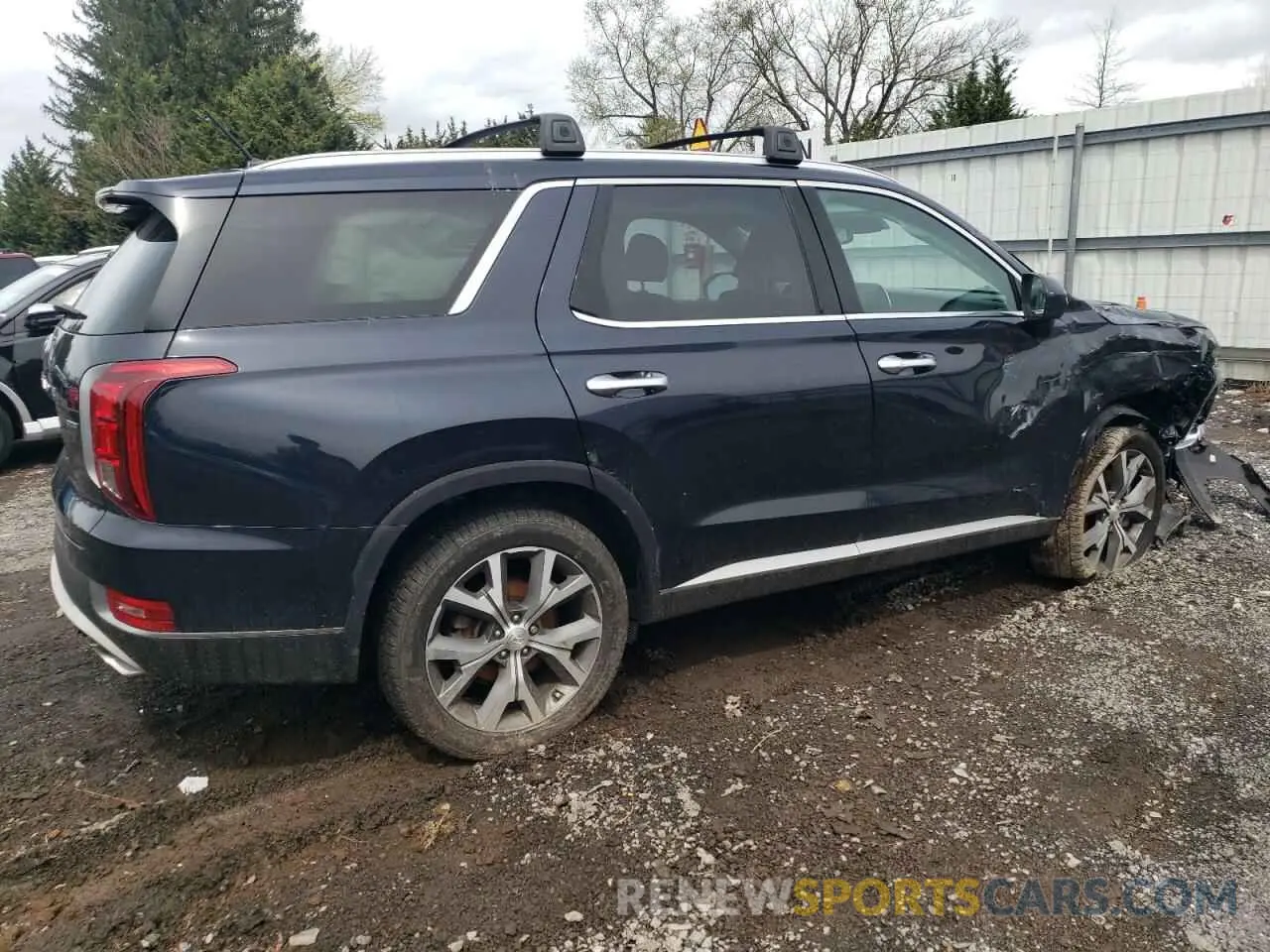 3 Photograph of a damaged car KM8R3DHE7NU402292 HYUNDAI PALISADE 2022