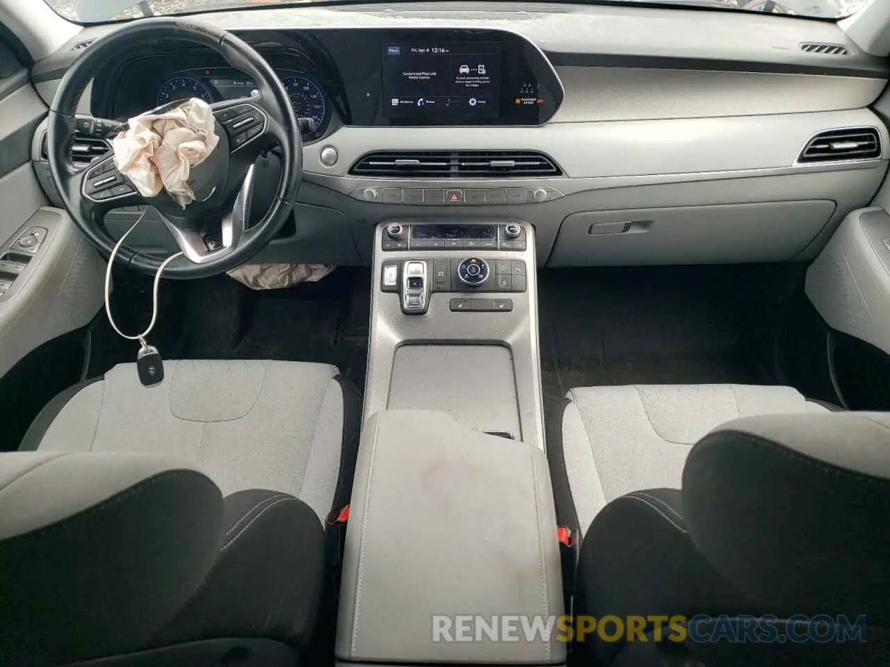 8 Photograph of a damaged car KM8R3DHE7NU402292 HYUNDAI PALISADE 2022