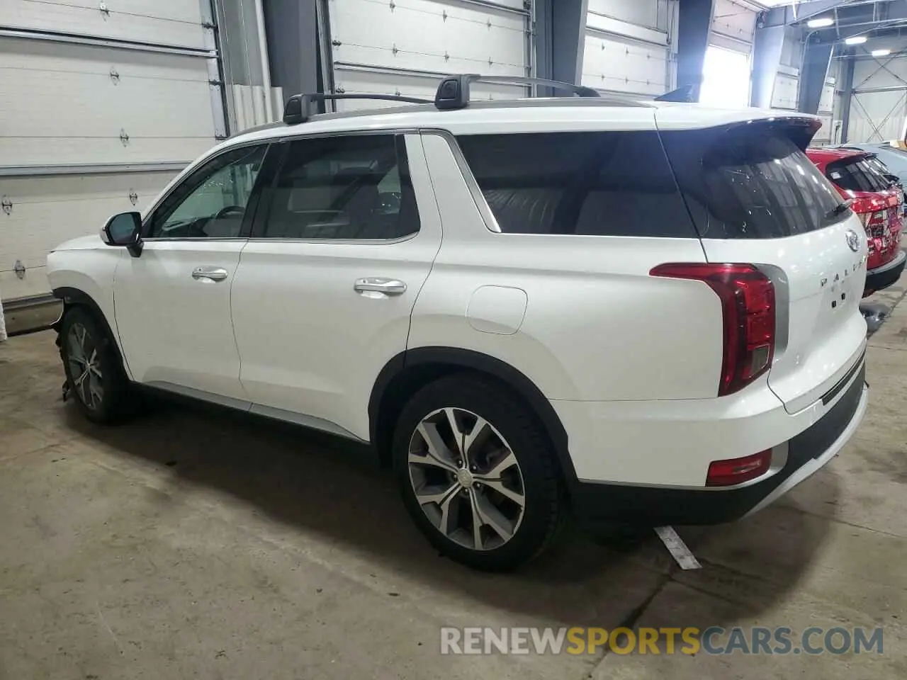 2 Photograph of a damaged car KM8R44HE0NU412059 HYUNDAI PALISADE 2022