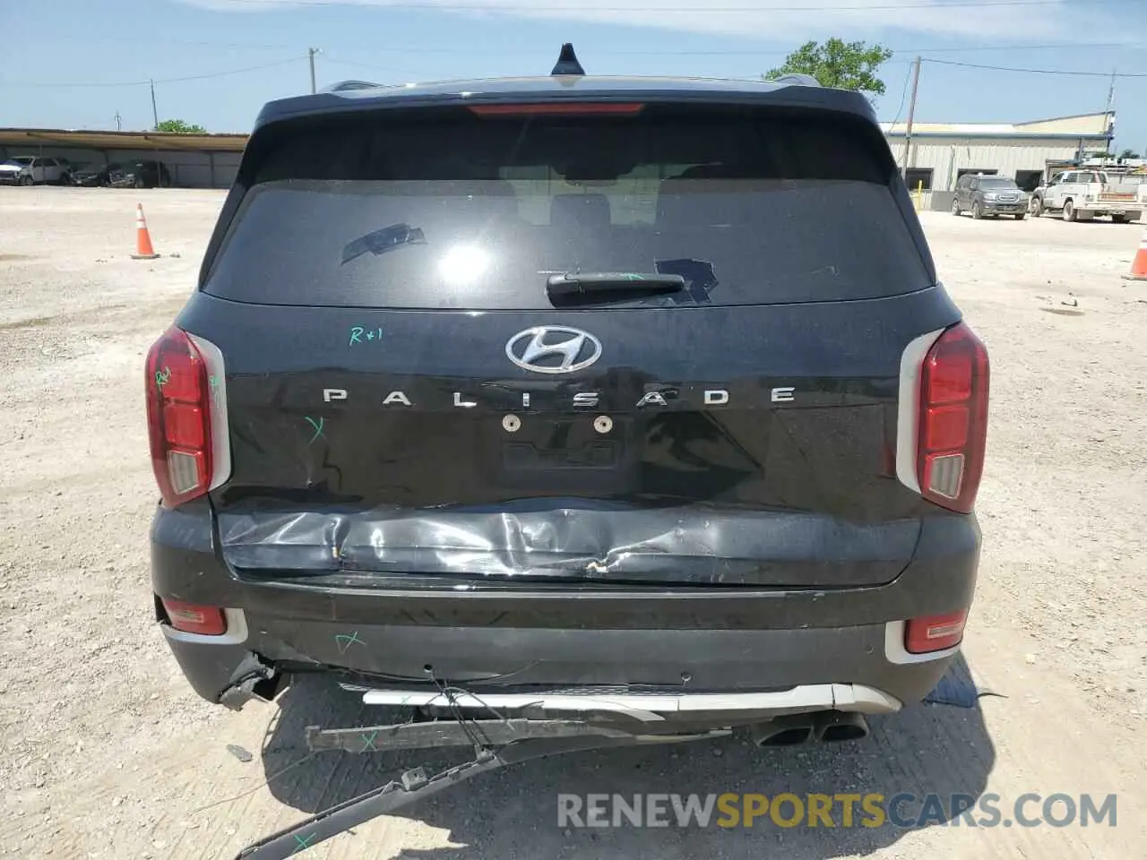 6 Фотография поврежденного автомобиля KM8R44HE2NU344797 HYUNDAI PALISADE 2022