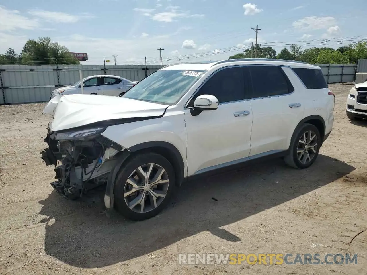 1 Фотография поврежденного автомобиля KM8R44HE6NU338369 HYUNDAI PALISADE 2022