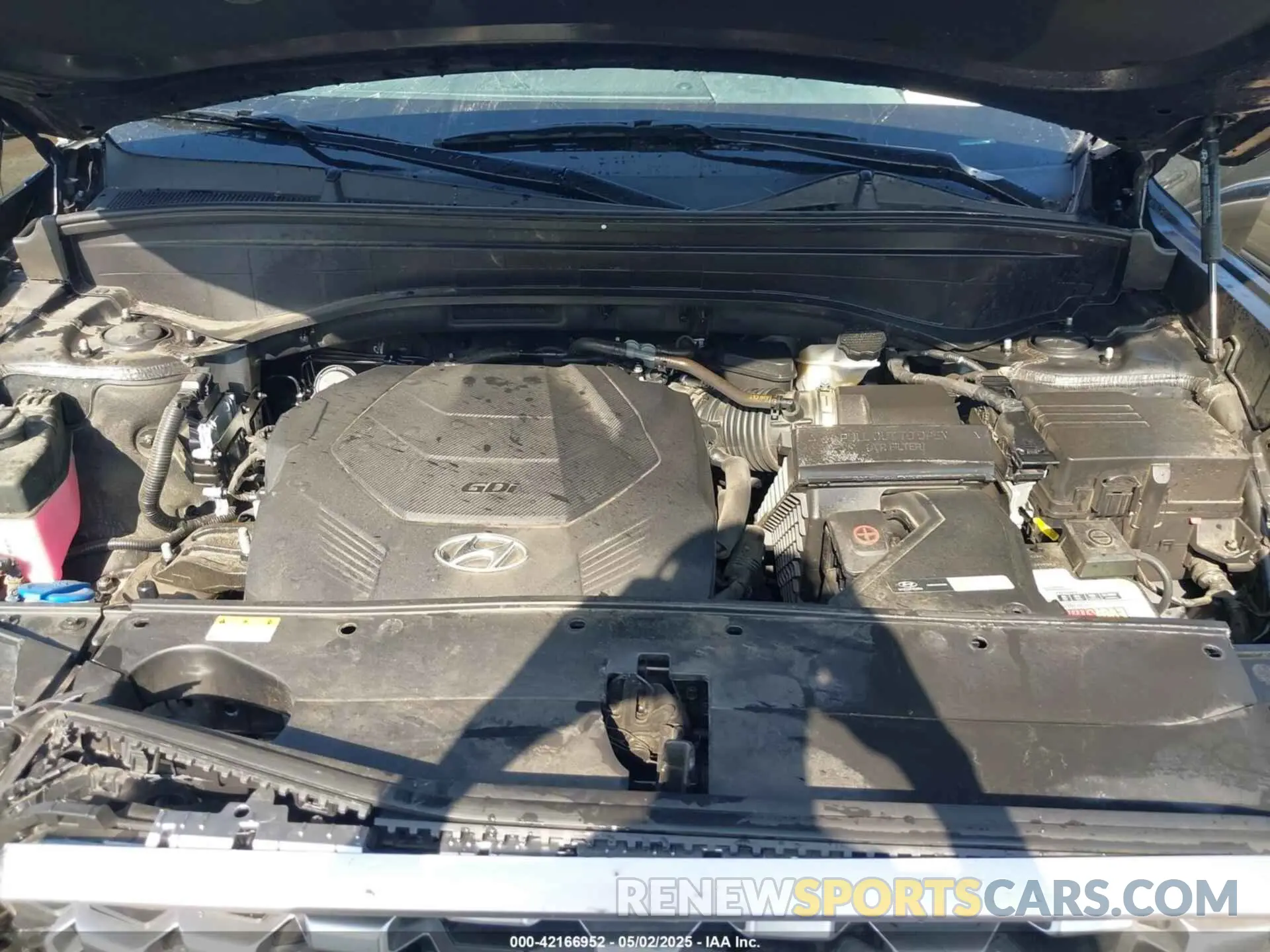 10 Photograph of a damaged car KM8R44HE7NU395180 HYUNDAI PALISADE 2022