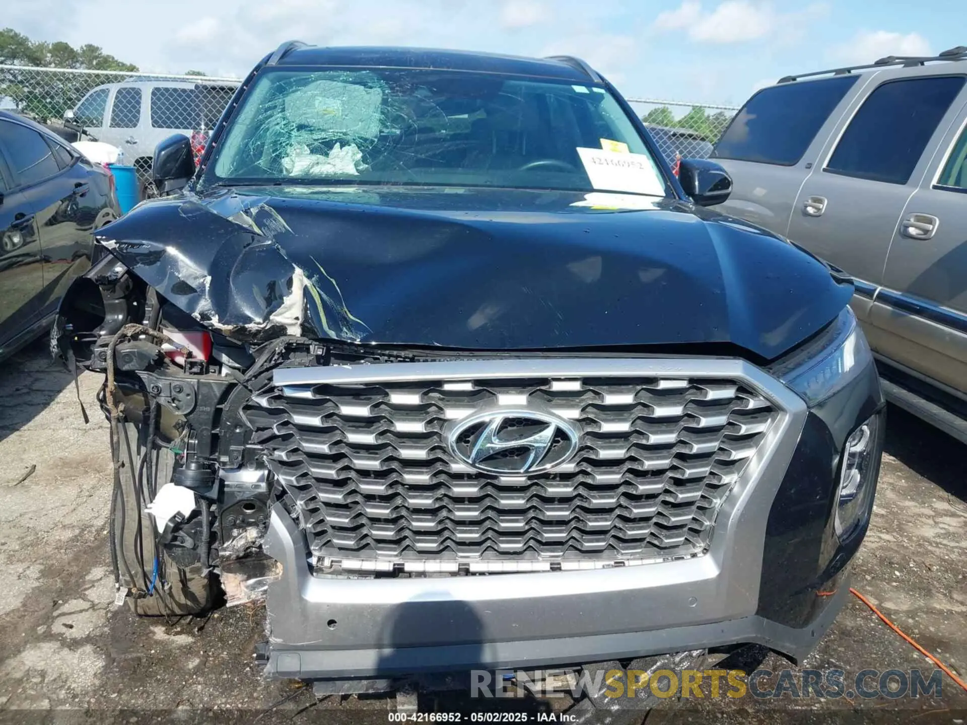 12 Photograph of a damaged car KM8R44HE7NU395180 HYUNDAI PALISADE 2022