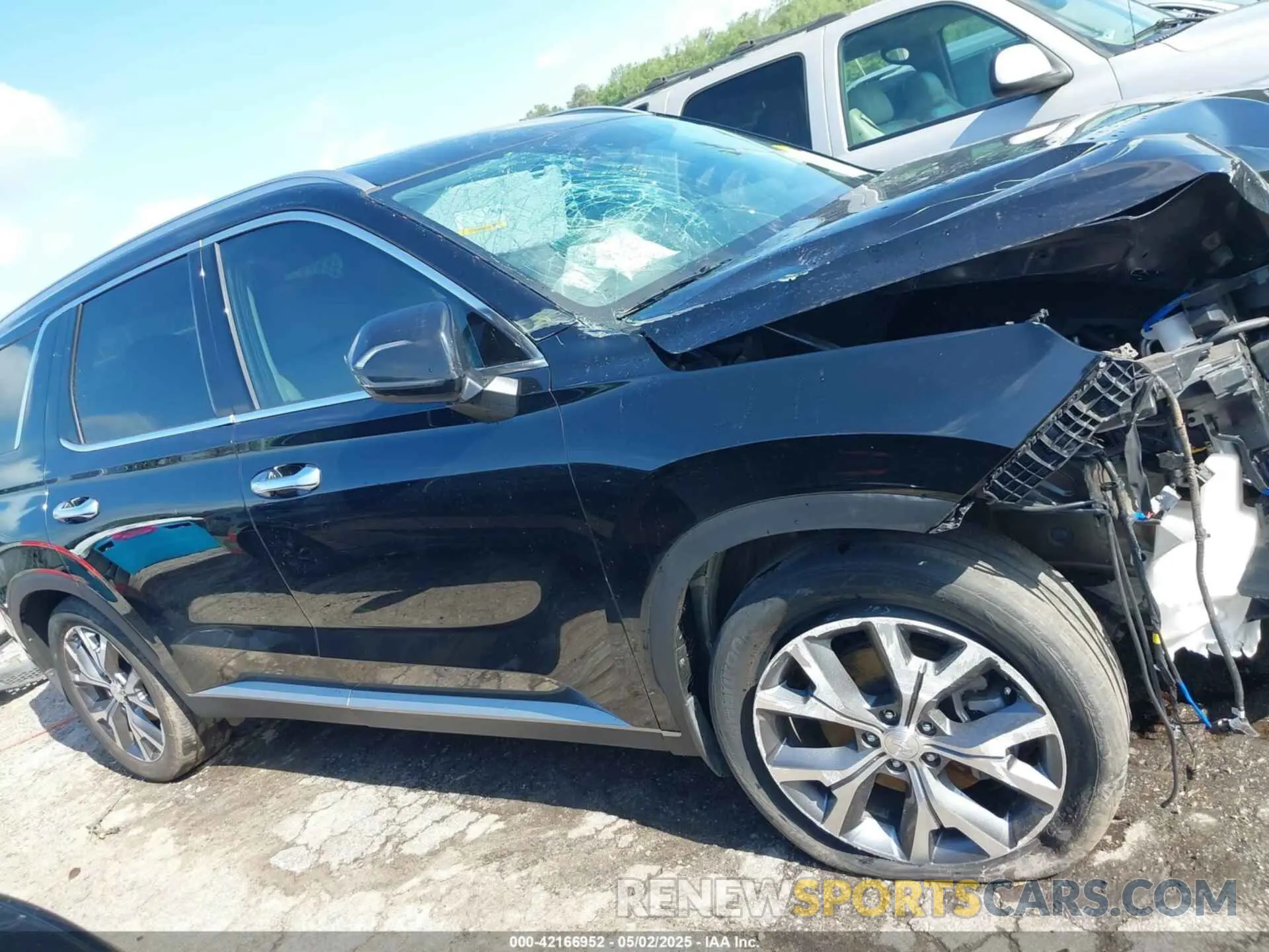 13 Photograph of a damaged car KM8R44HE7NU395180 HYUNDAI PALISADE 2022