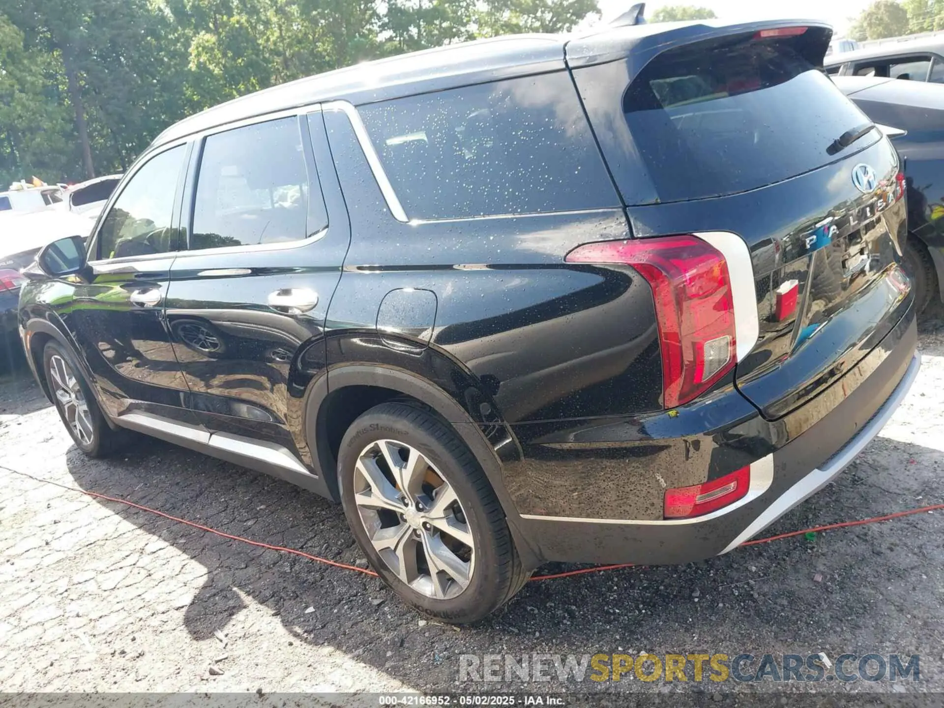 3 Photograph of a damaged car KM8R44HE7NU395180 HYUNDAI PALISADE 2022
