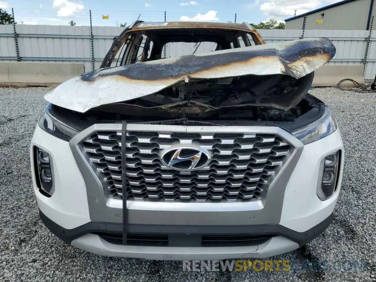 5 Фотография поврежденного автомобиля KM8R44HE7NU450307 HYUNDAI PALISADE 2022