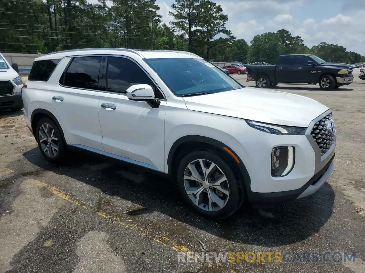 4 Фотография поврежденного автомобиля KM8R44HE9NU449398 HYUNDAI PALISADE 2022