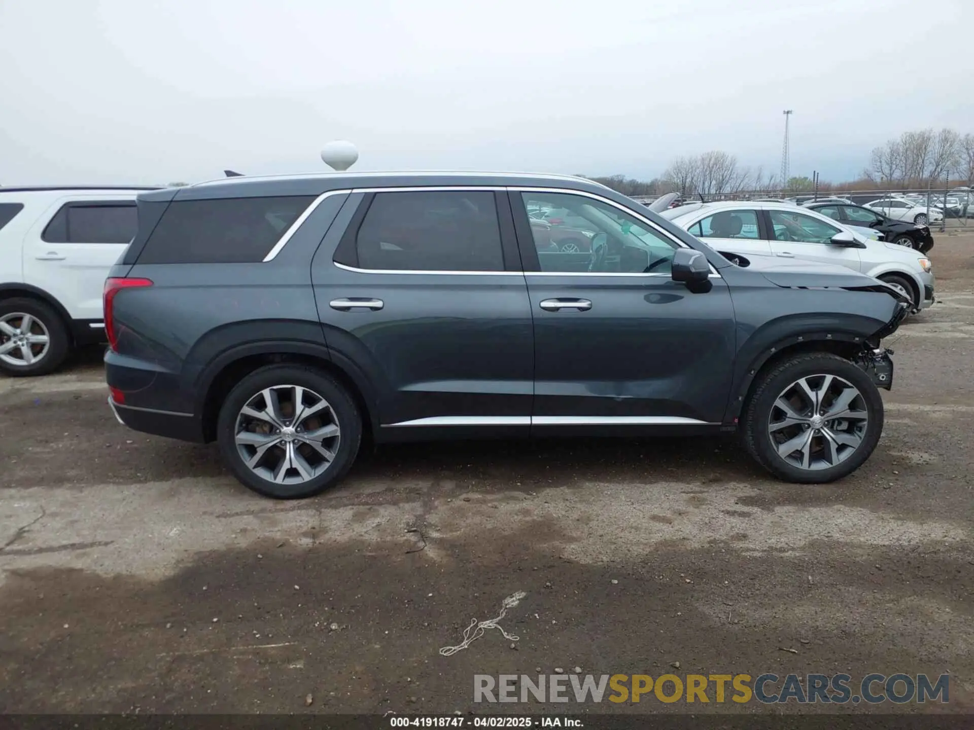 14 Фотография поврежденного автомобиля KM8R4DHE2NU460534 HYUNDAI PALISADE 2022