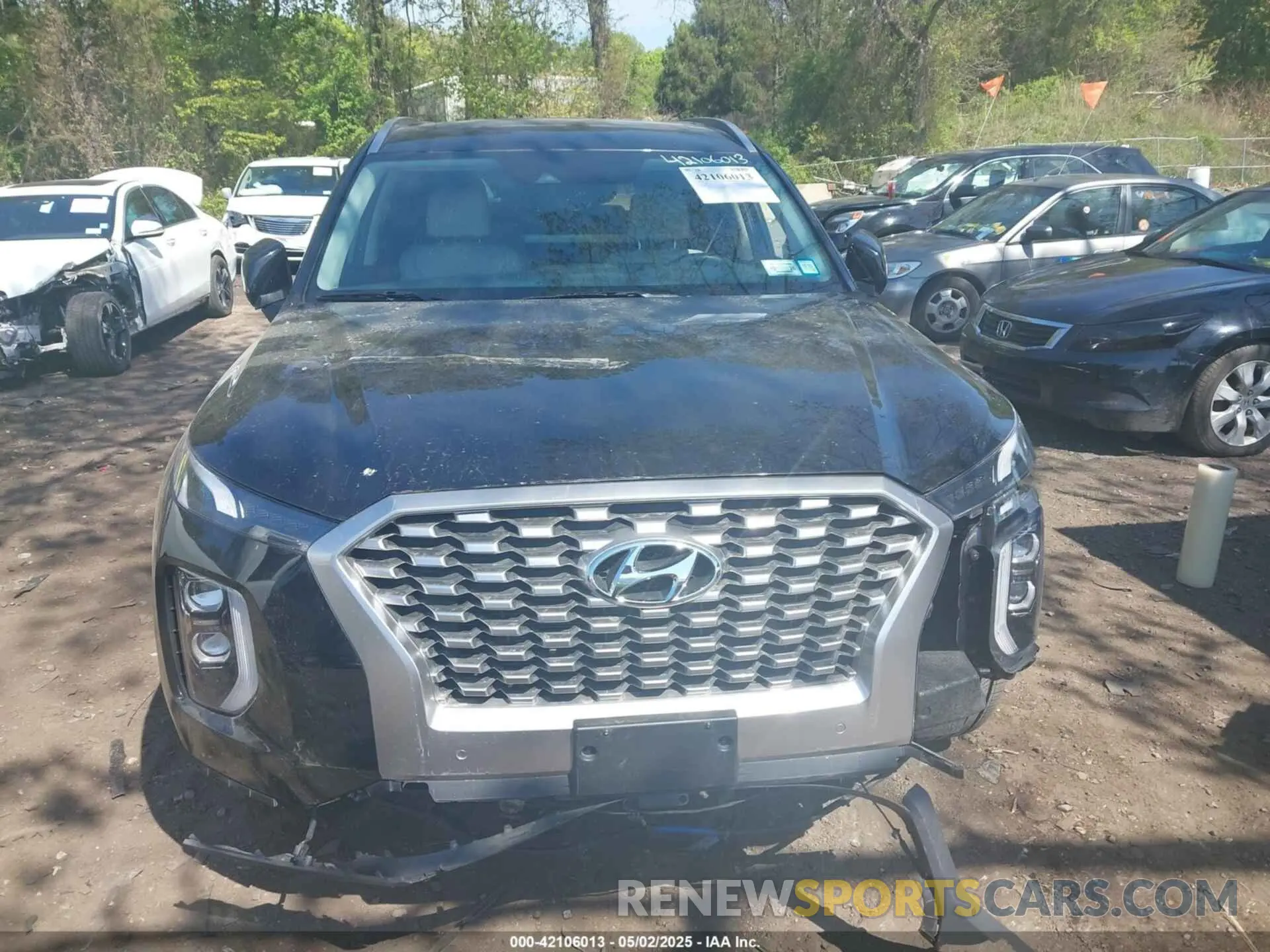 12 Photograph of a damaged car KM8R4DHE3NU365206 HYUNDAI PALISADE 2022