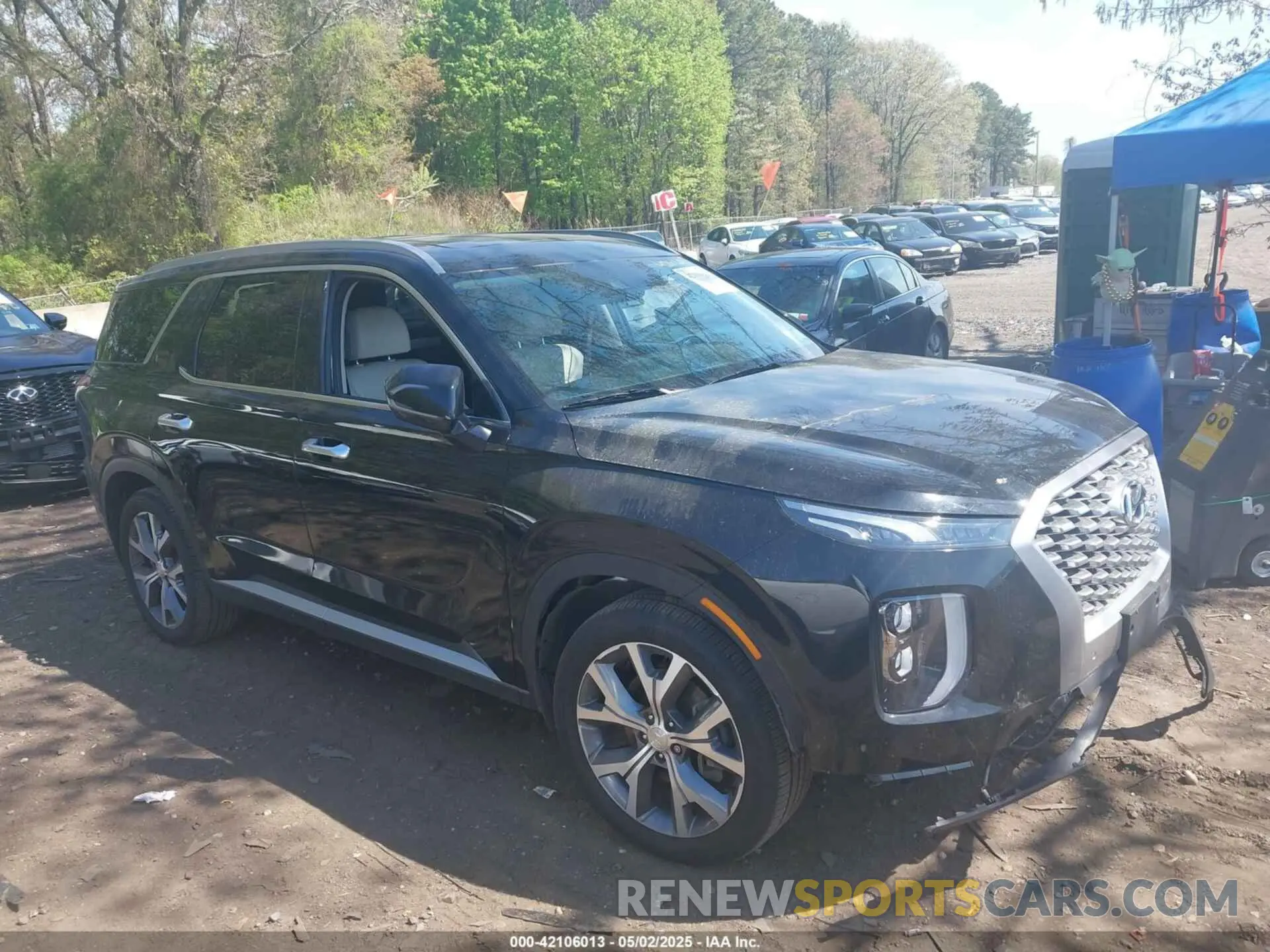 13 Photograph of a damaged car KM8R4DHE3NU365206 HYUNDAI PALISADE 2022