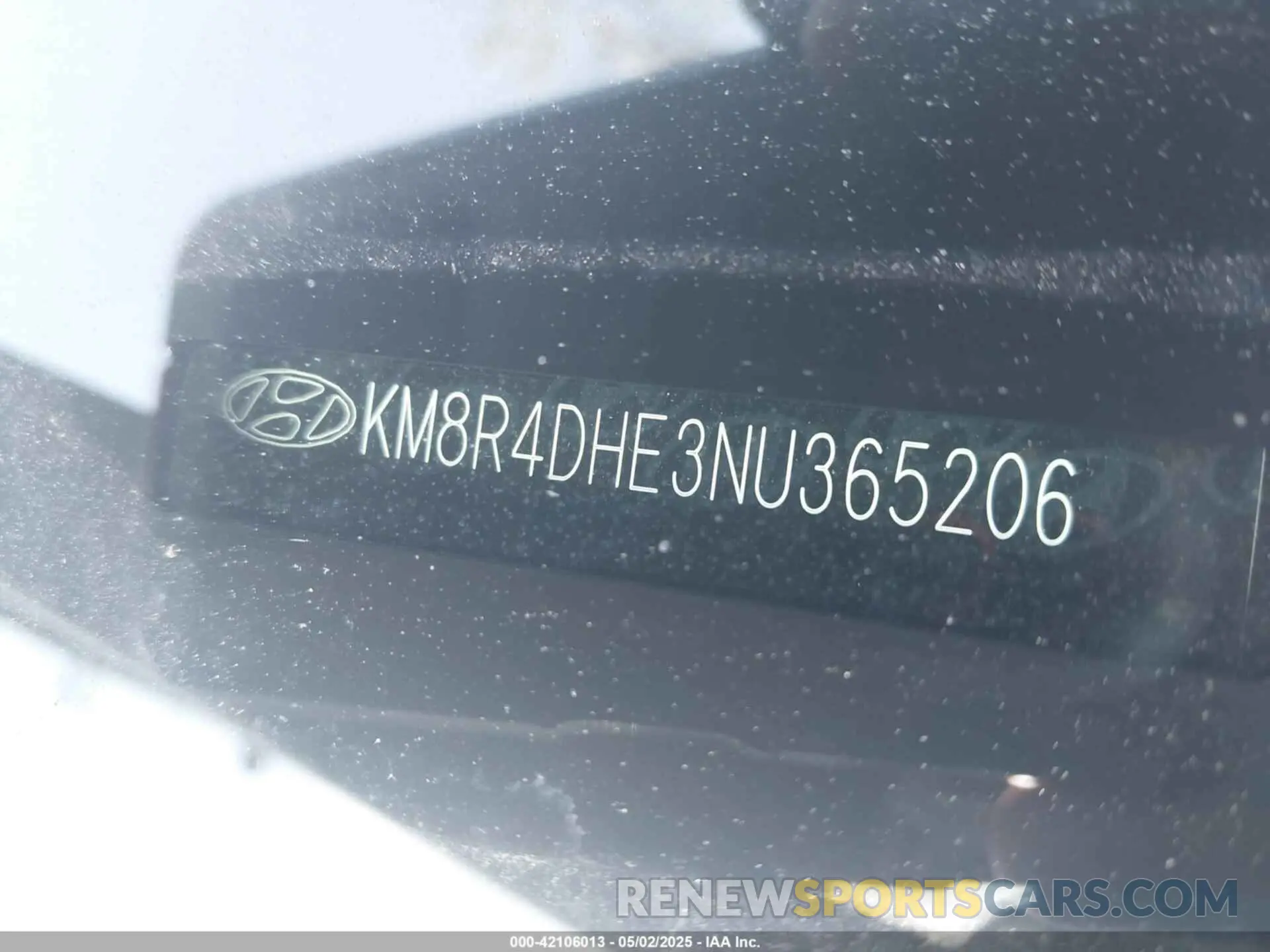 17 Photograph of a damaged car KM8R4DHE3NU365206 HYUNDAI PALISADE 2022