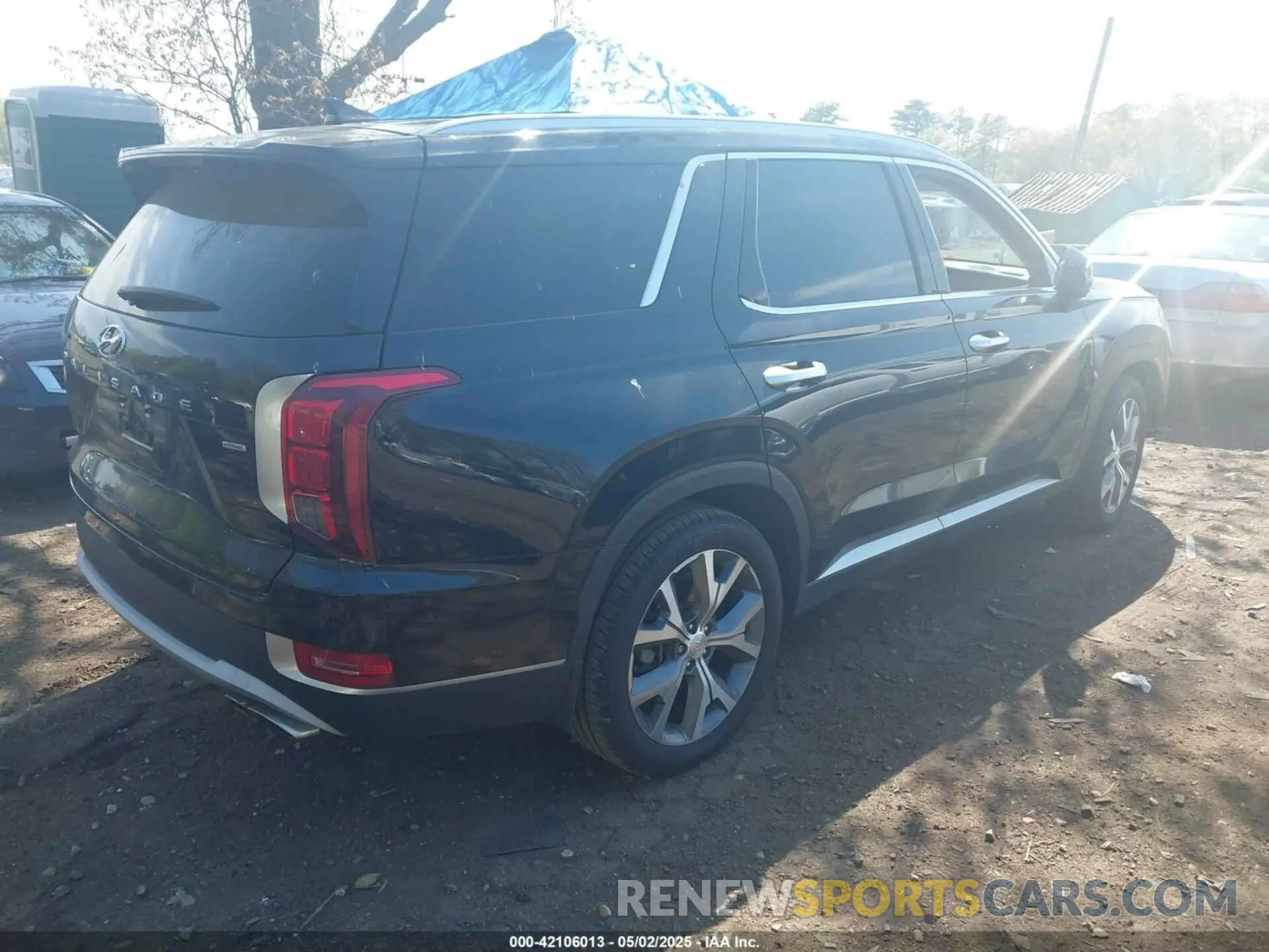 4 Photograph of a damaged car KM8R4DHE3NU365206 HYUNDAI PALISADE 2022